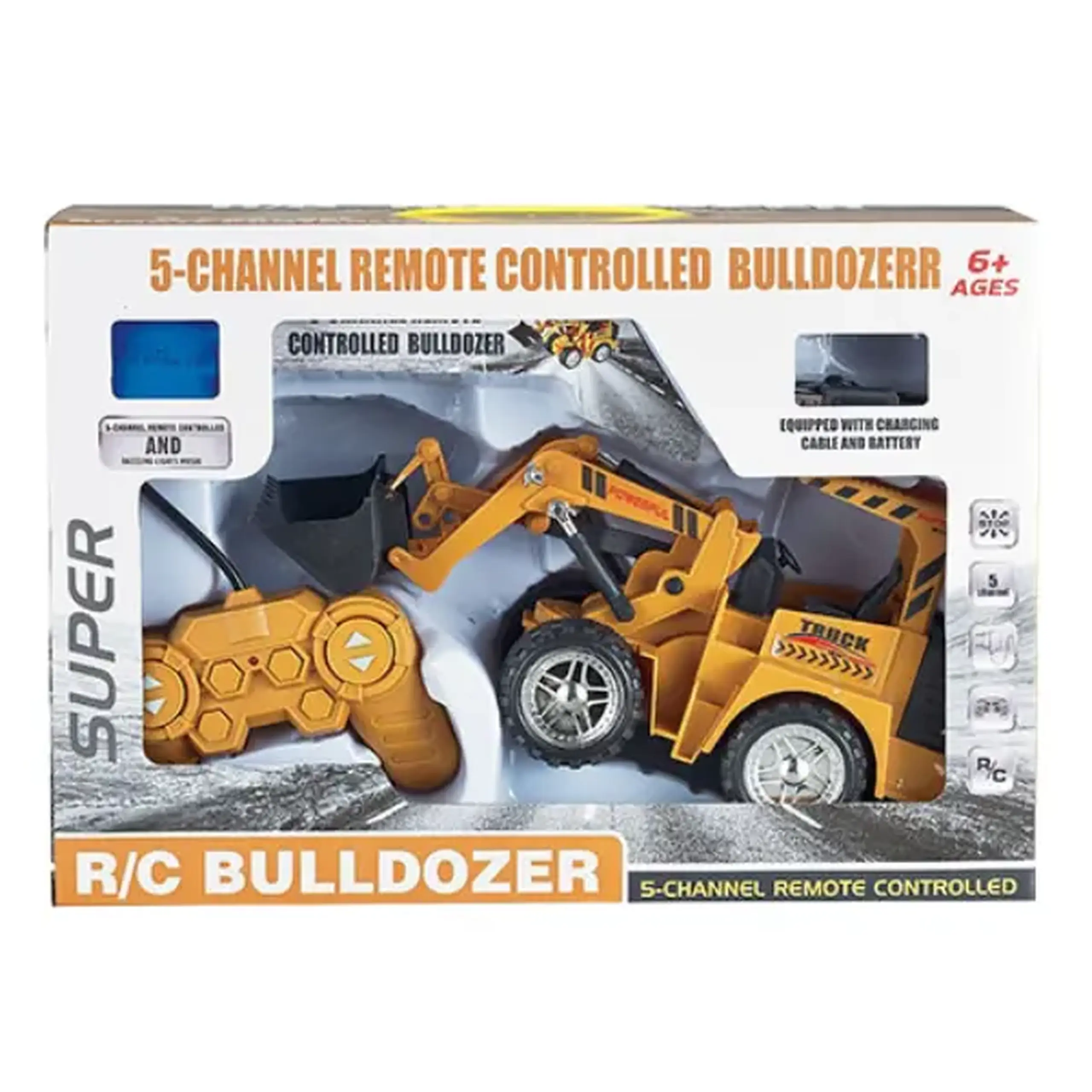 Buldozer cu telecomandă