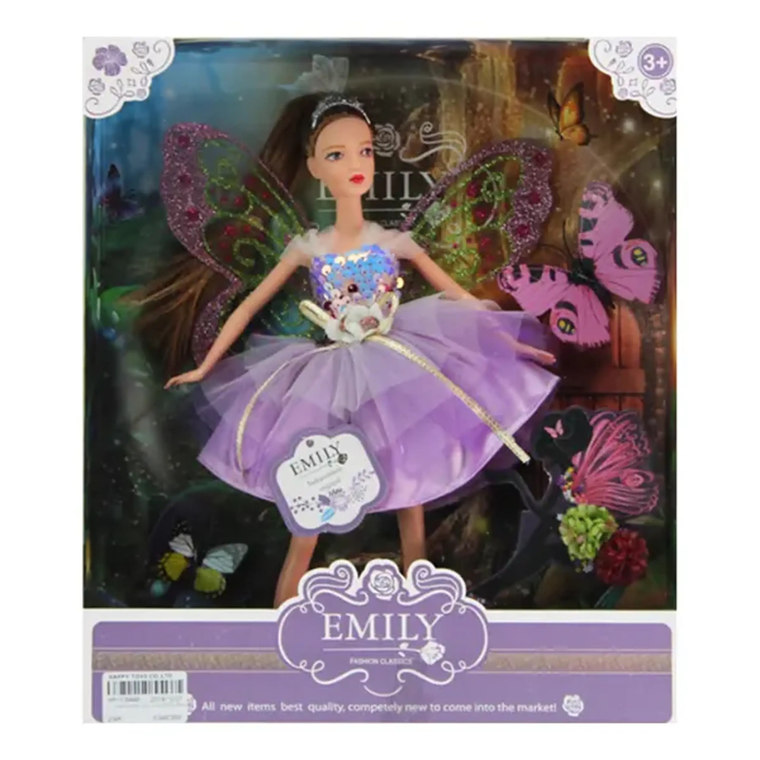 Păpușa Emily-Zână, cu accesorii