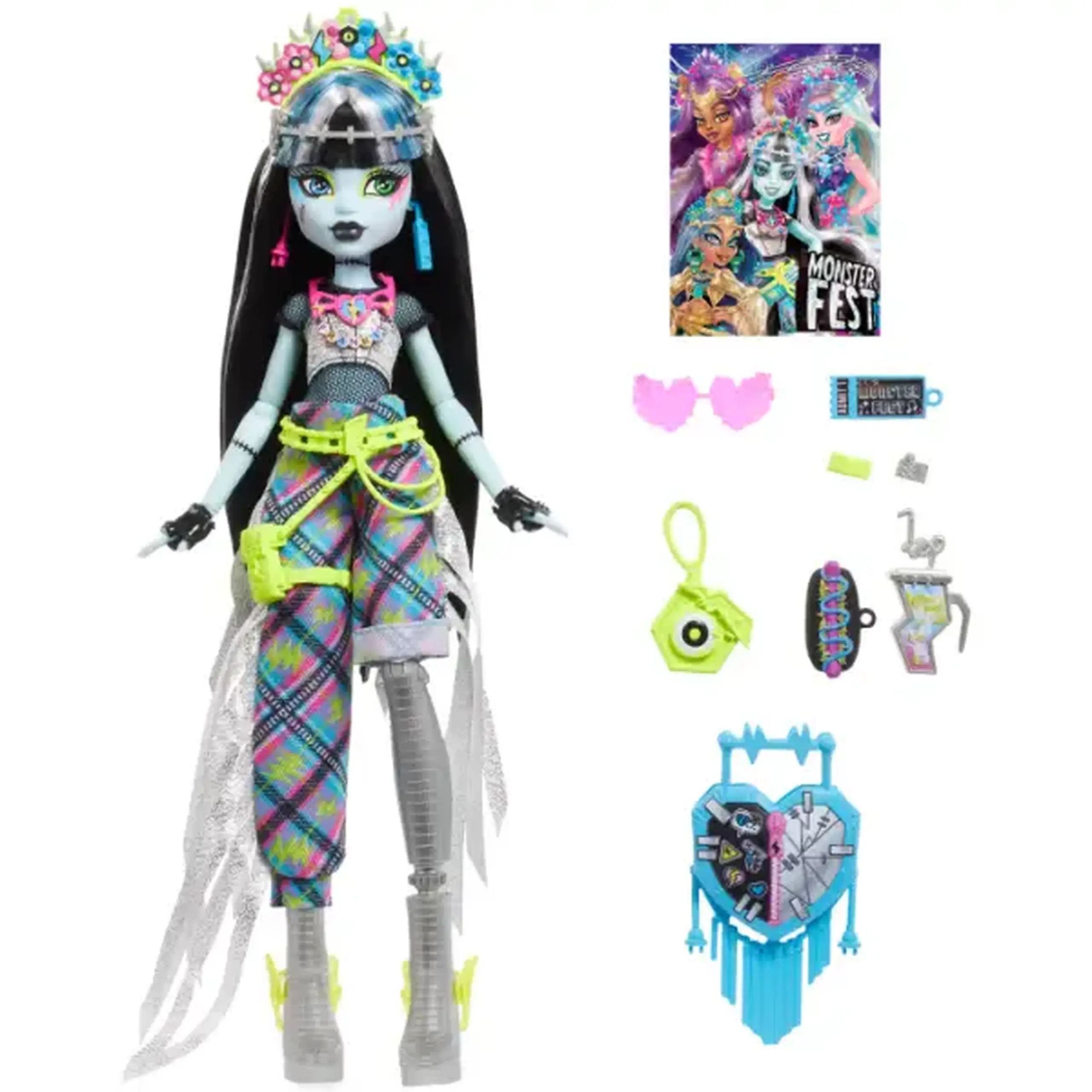 Set de joc Monster High "Frankie și Monster Fest", cu accesorii