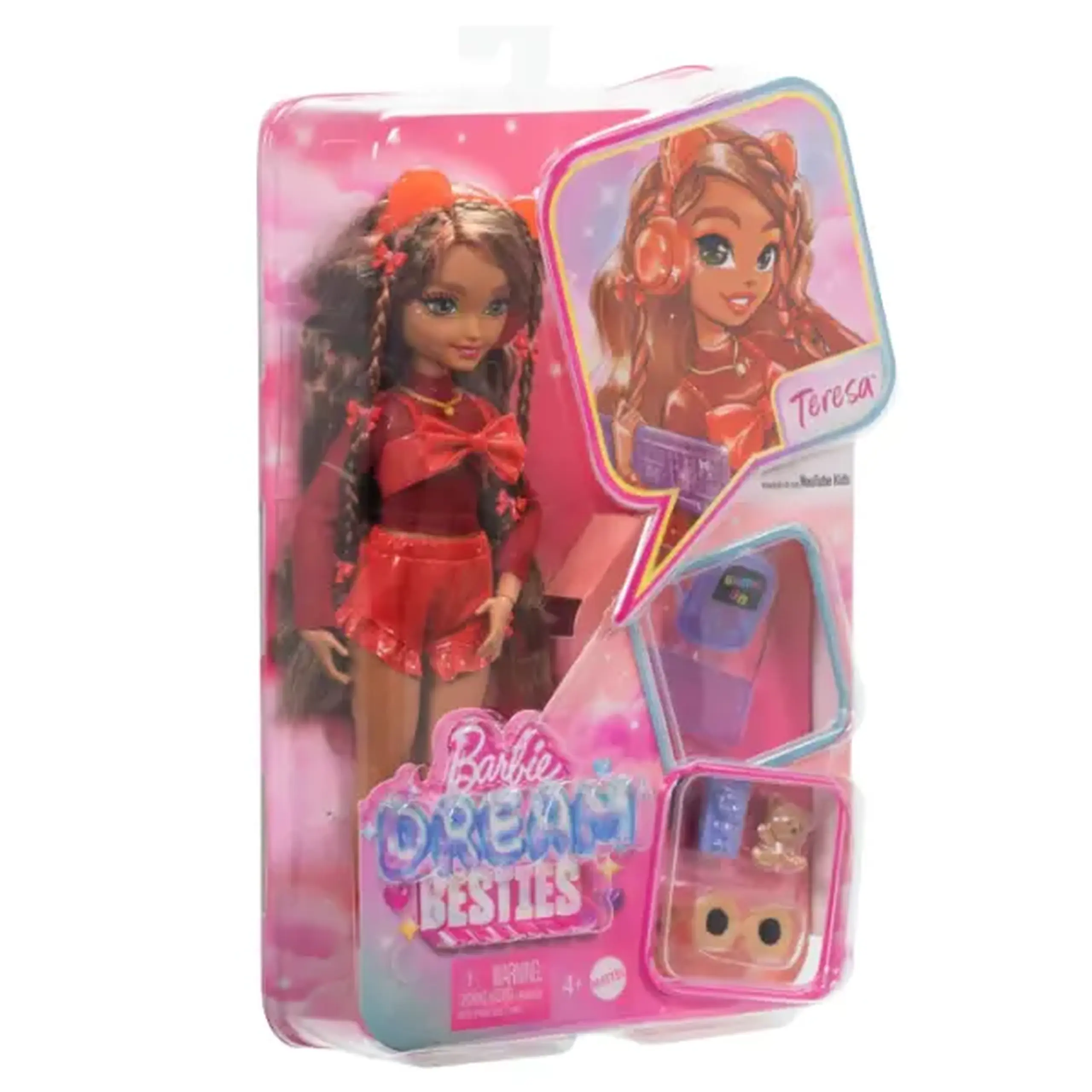Păpușa Barbie Dream Besties "Teresa" cu accesorii
