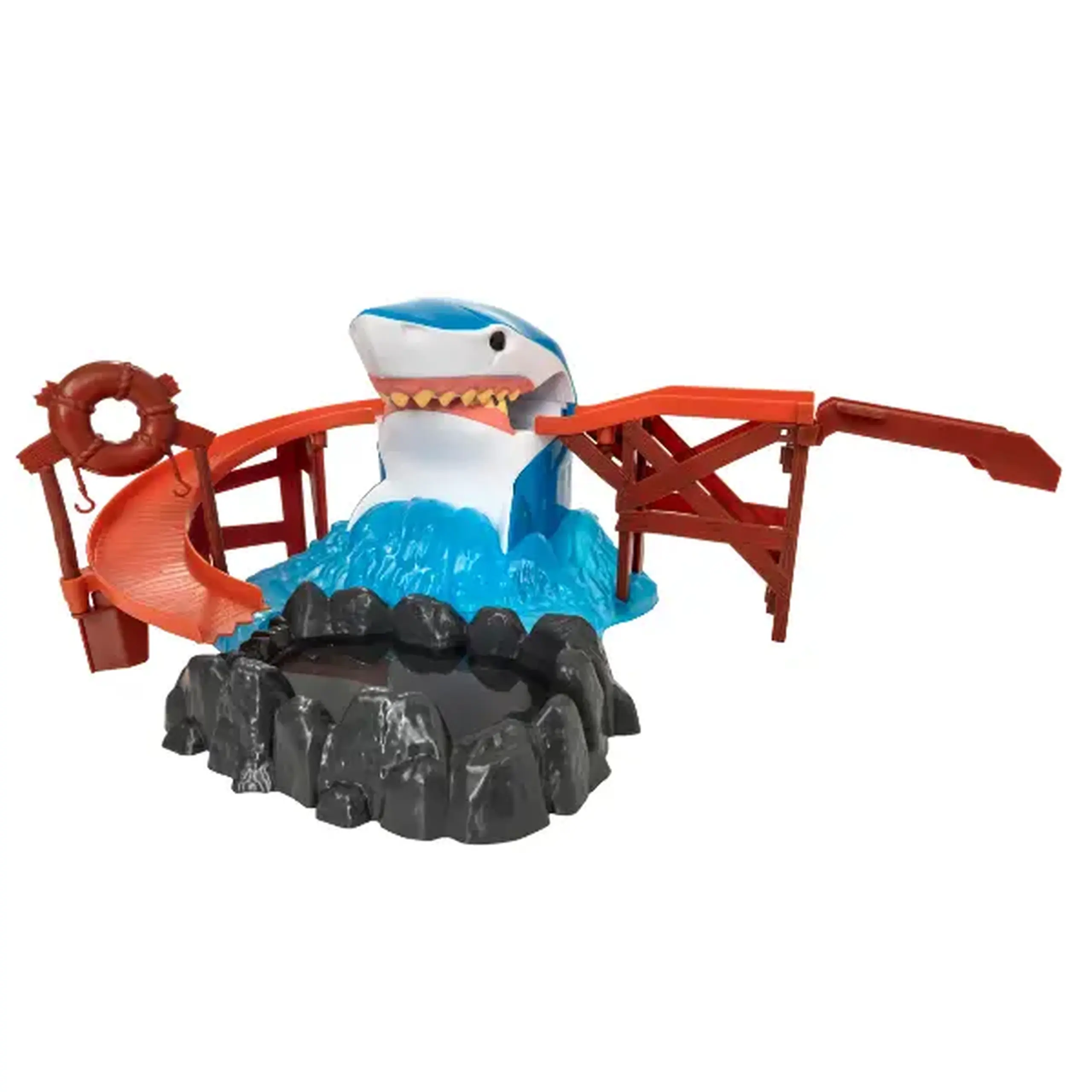 Set de joacă: «Pistă cu rechin și mașinuță schimbătoare de culoare» Teamsterz