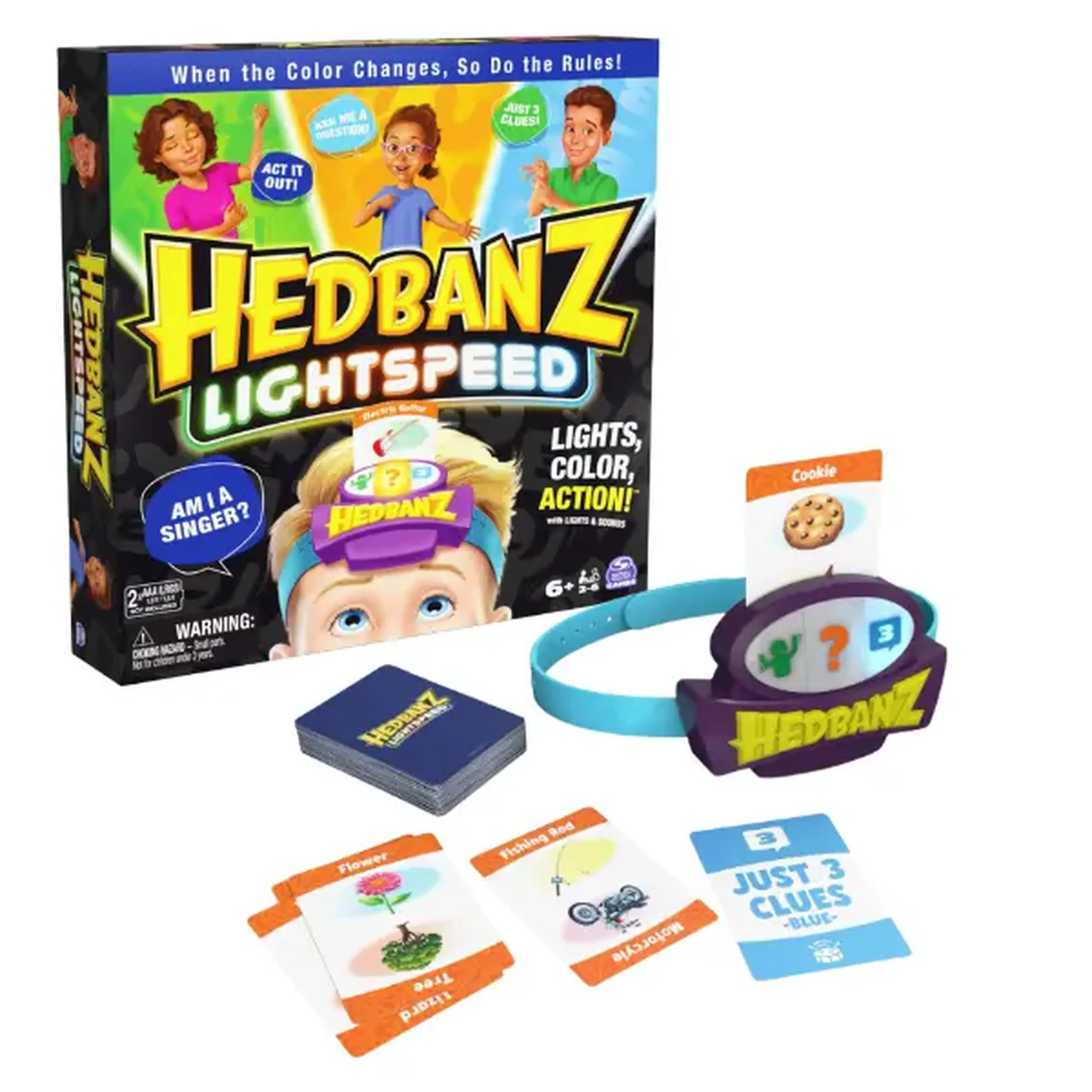Joc de masă "Hedbanz Lightspeed"