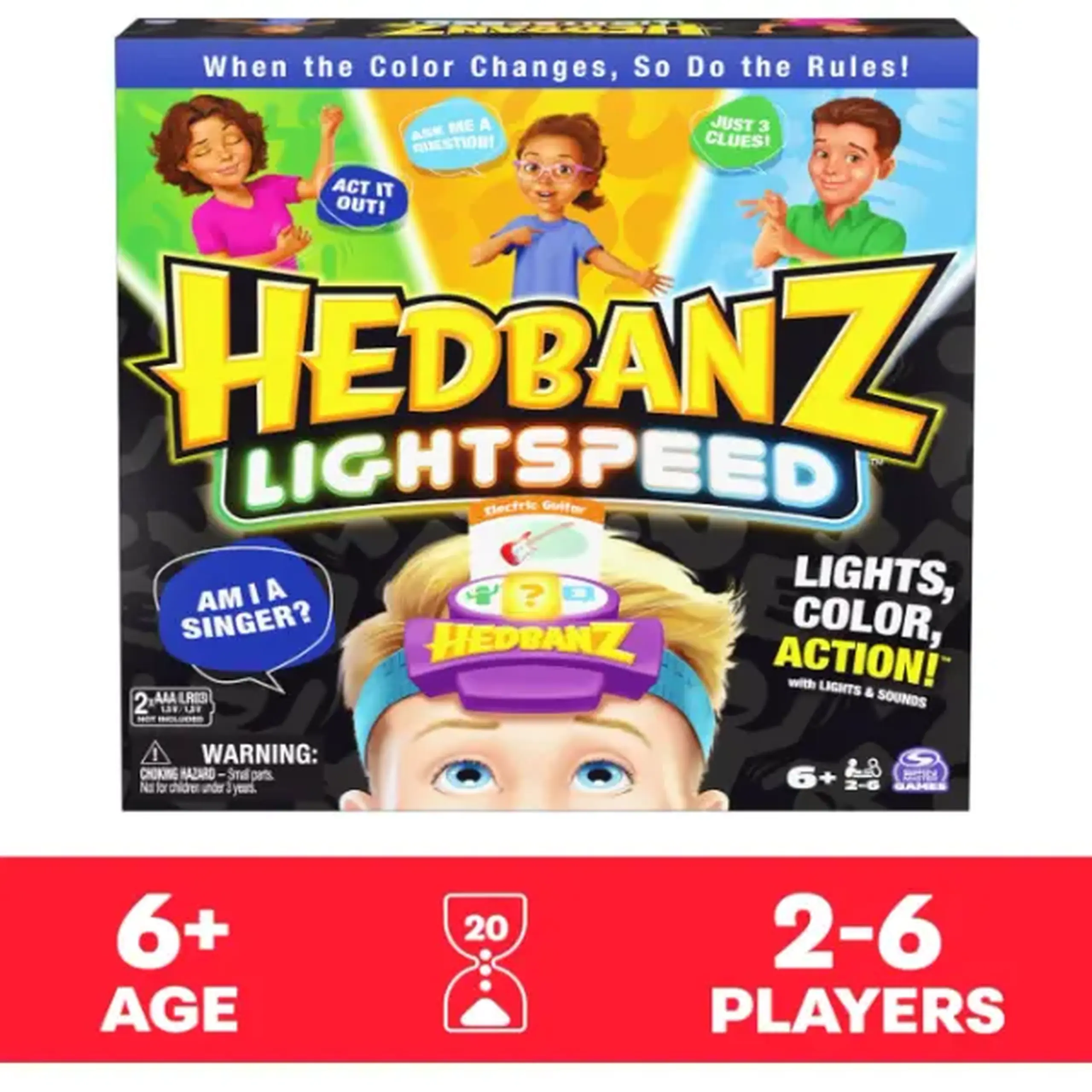 Joc de masă "Hedbanz Lightspeed"