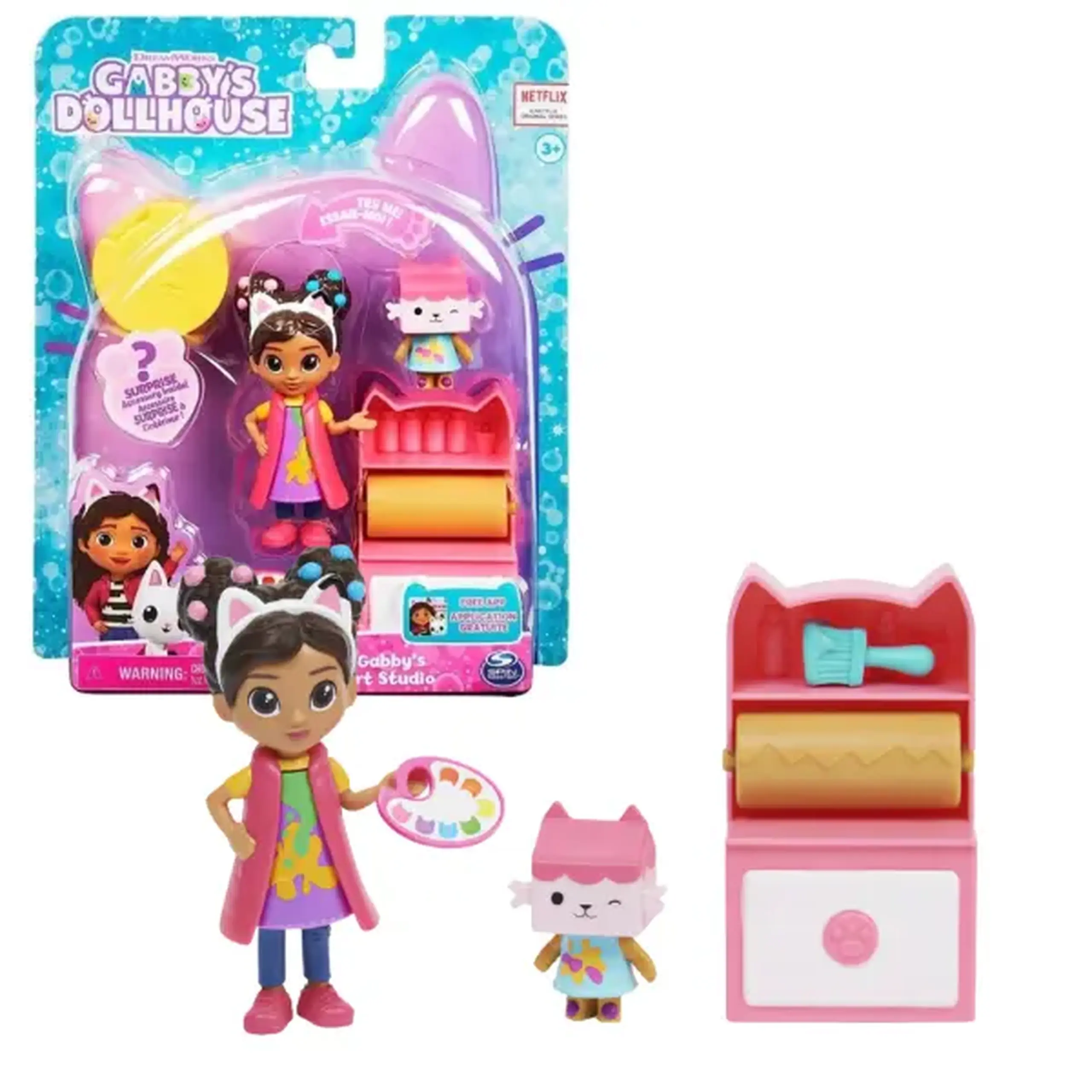 Setul pentru Studio de Artă Gabby, seria "Gabby's Dollhouse"