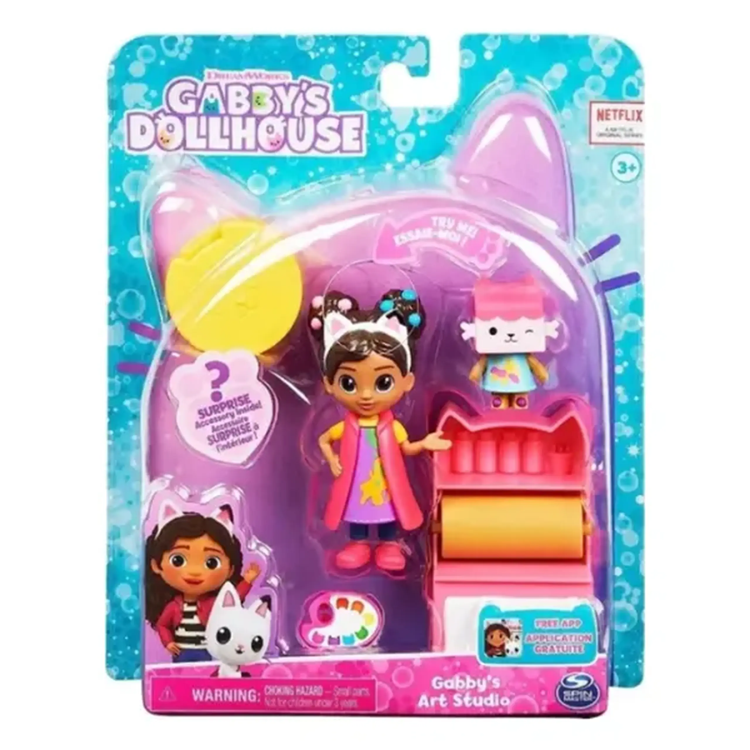 Setul pentru Studio de Artă Gabby, seria "Gabby's Dollhouse"