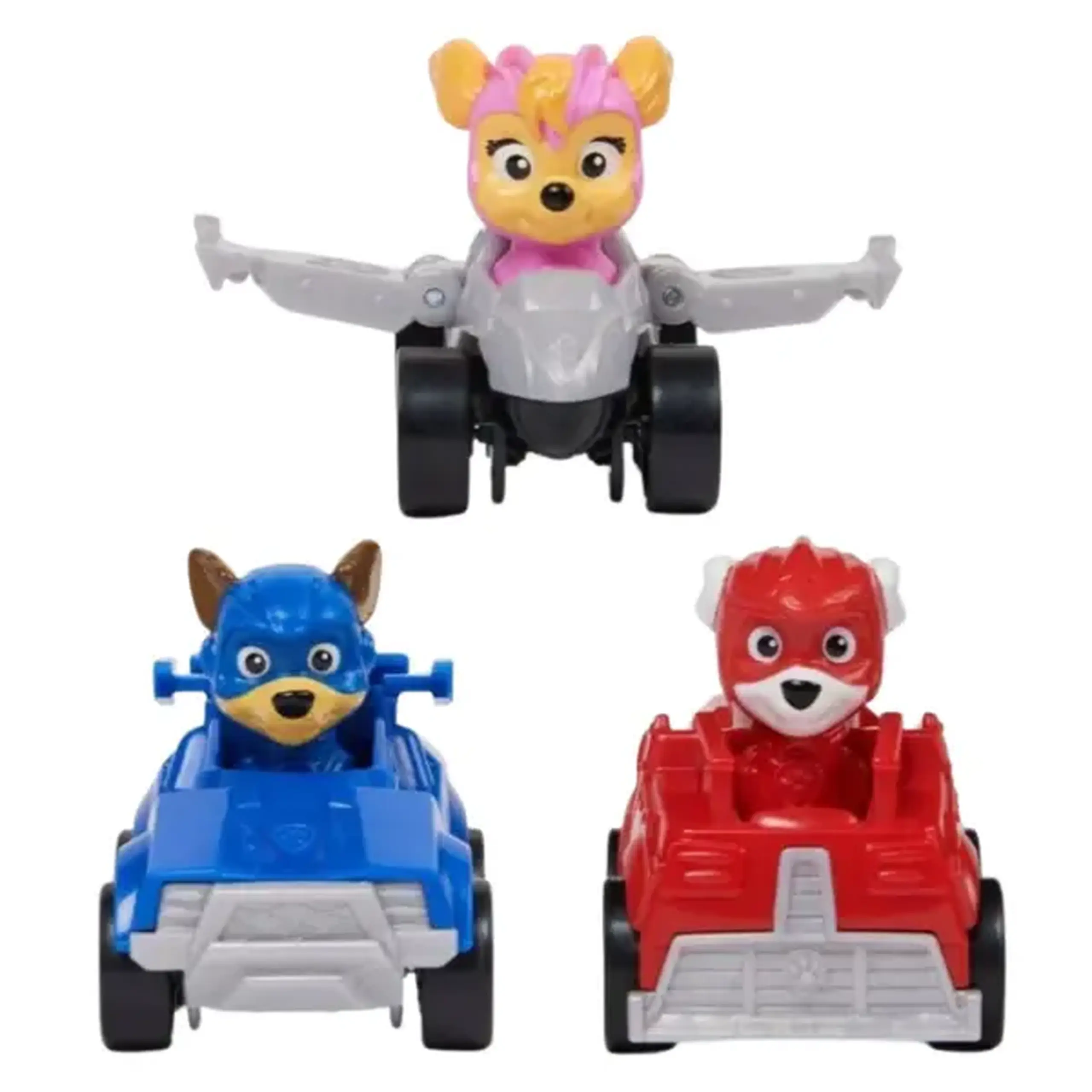 Set de mini-vehicule: 3 nave spațiale, seria "Patrula Cățelușilor"