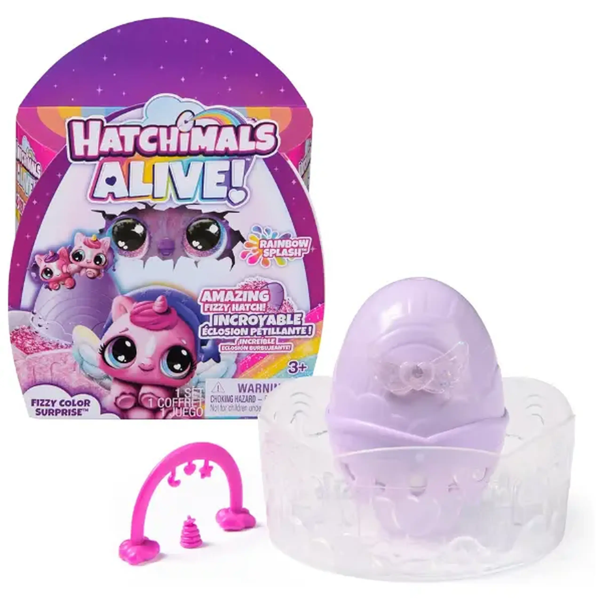 Set de joc, "Hatchimals Pachetul Misterios Alive Fizzy", ass.