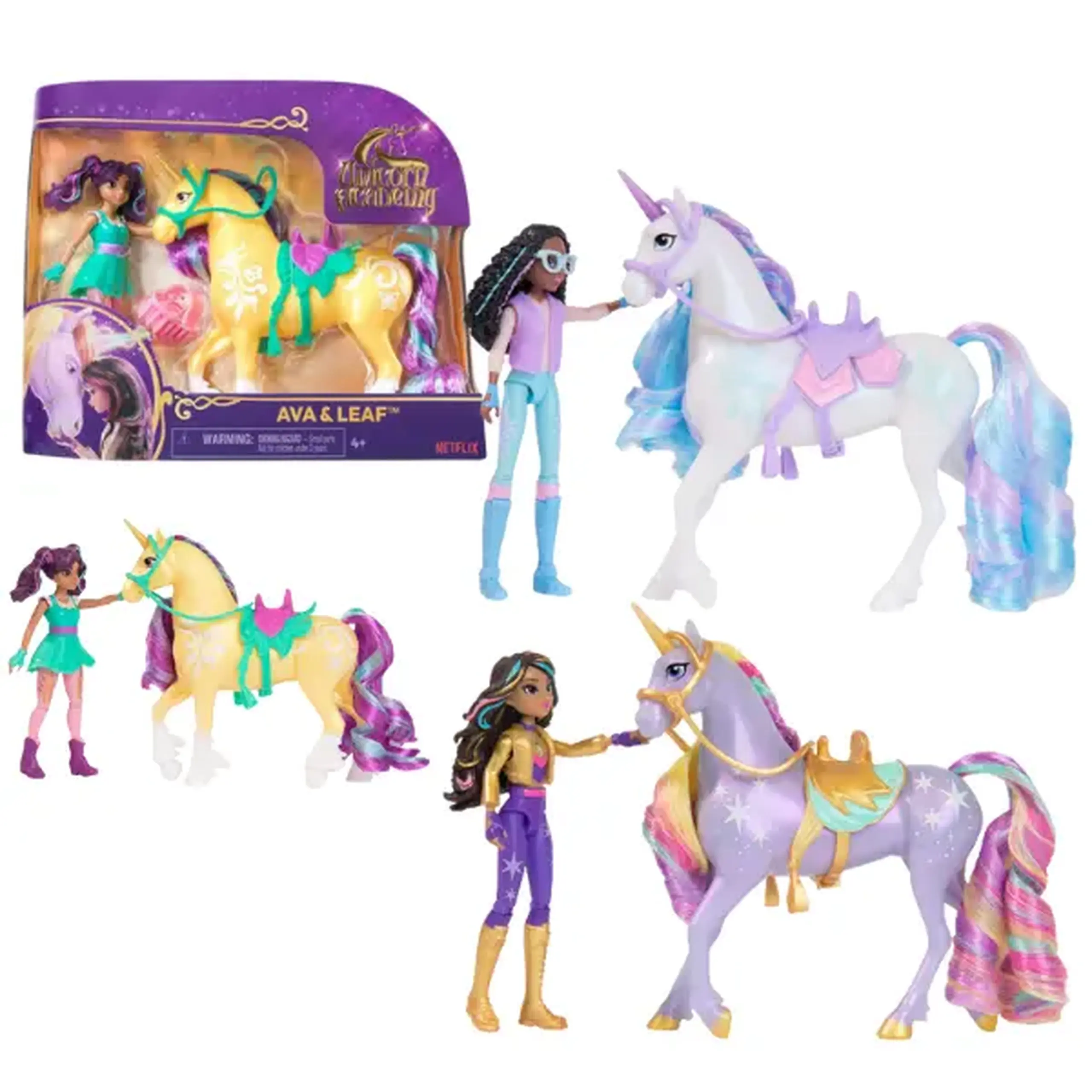 Set de joacă,,Academia Unicornilor: Păpușele și Unicornul", ass.
