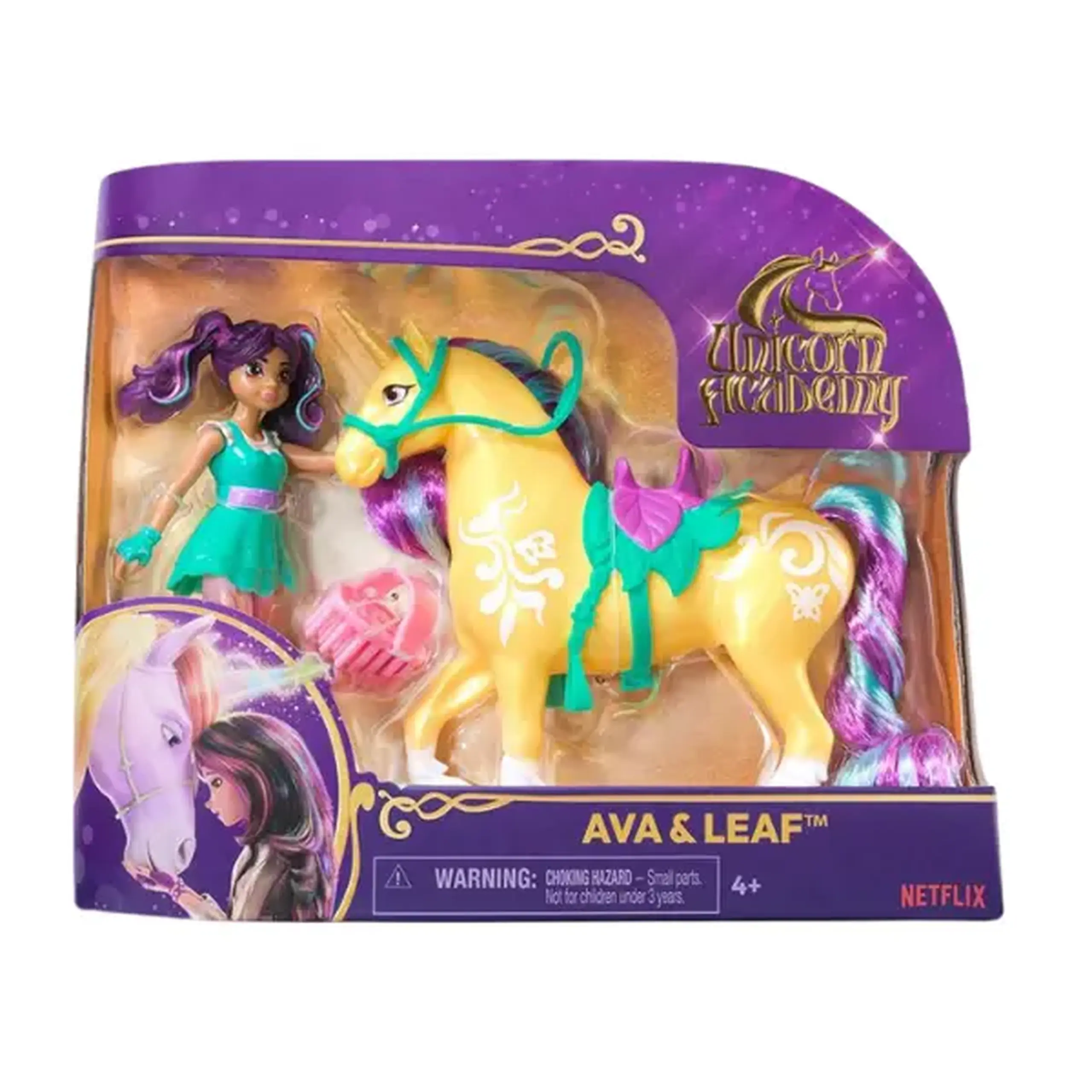 Set de joacă,,Academia Unicornilor: Păpușele și Unicornul", ass.