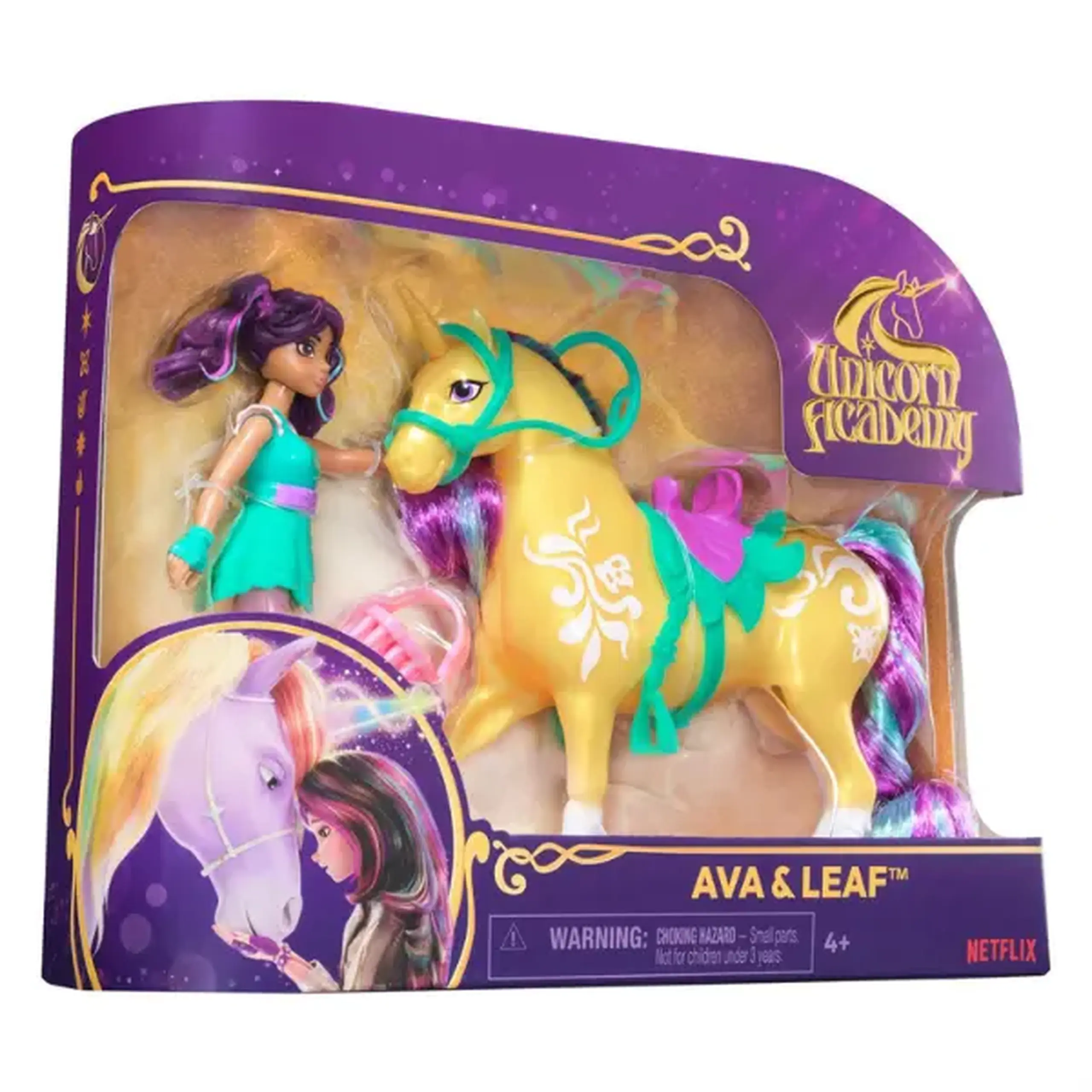 Set de joacă,,Academia Unicornilor: Păpușele și Unicornul", ass.