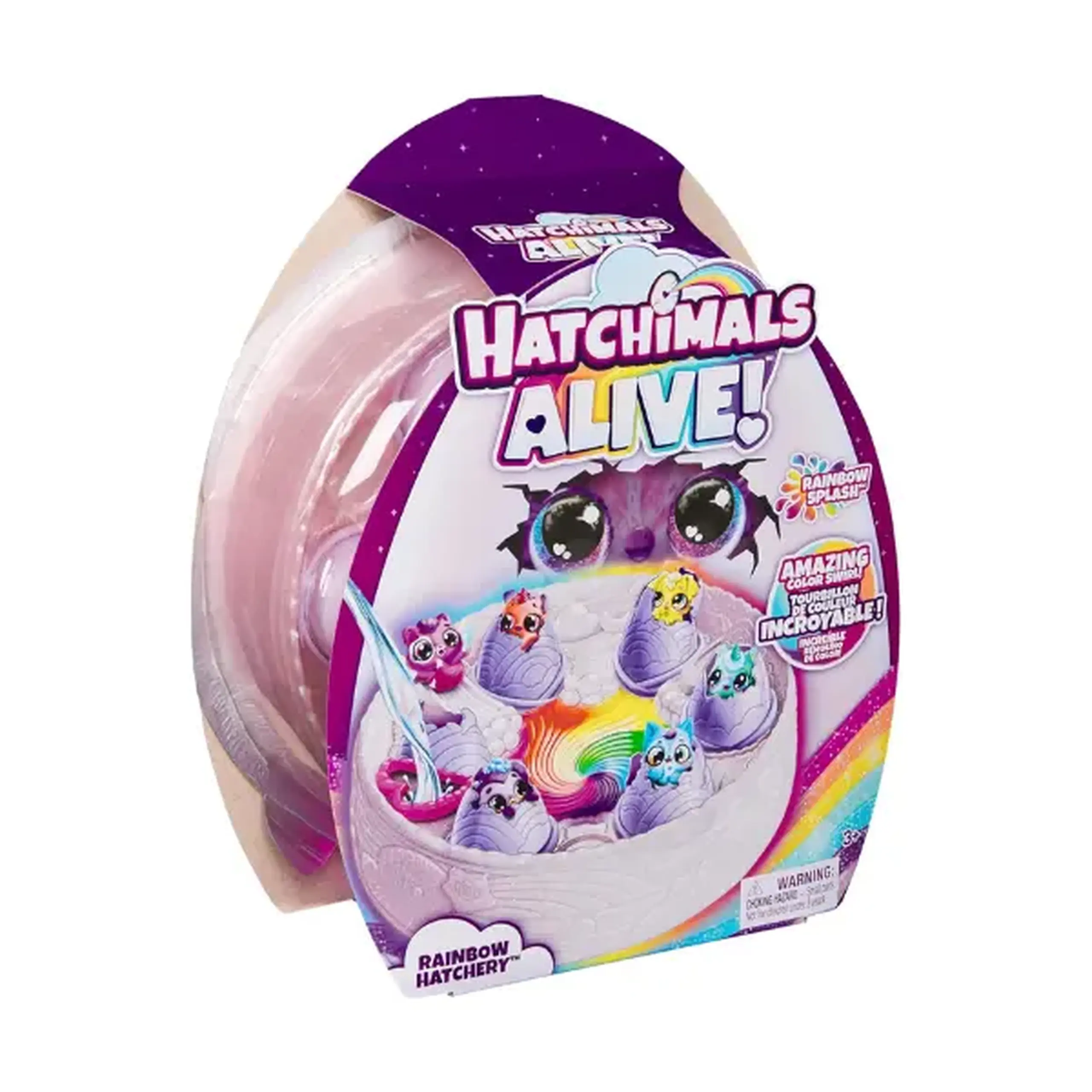 Set de joc "Hatchimals Alive Ieșit din Curcubeu", ass.