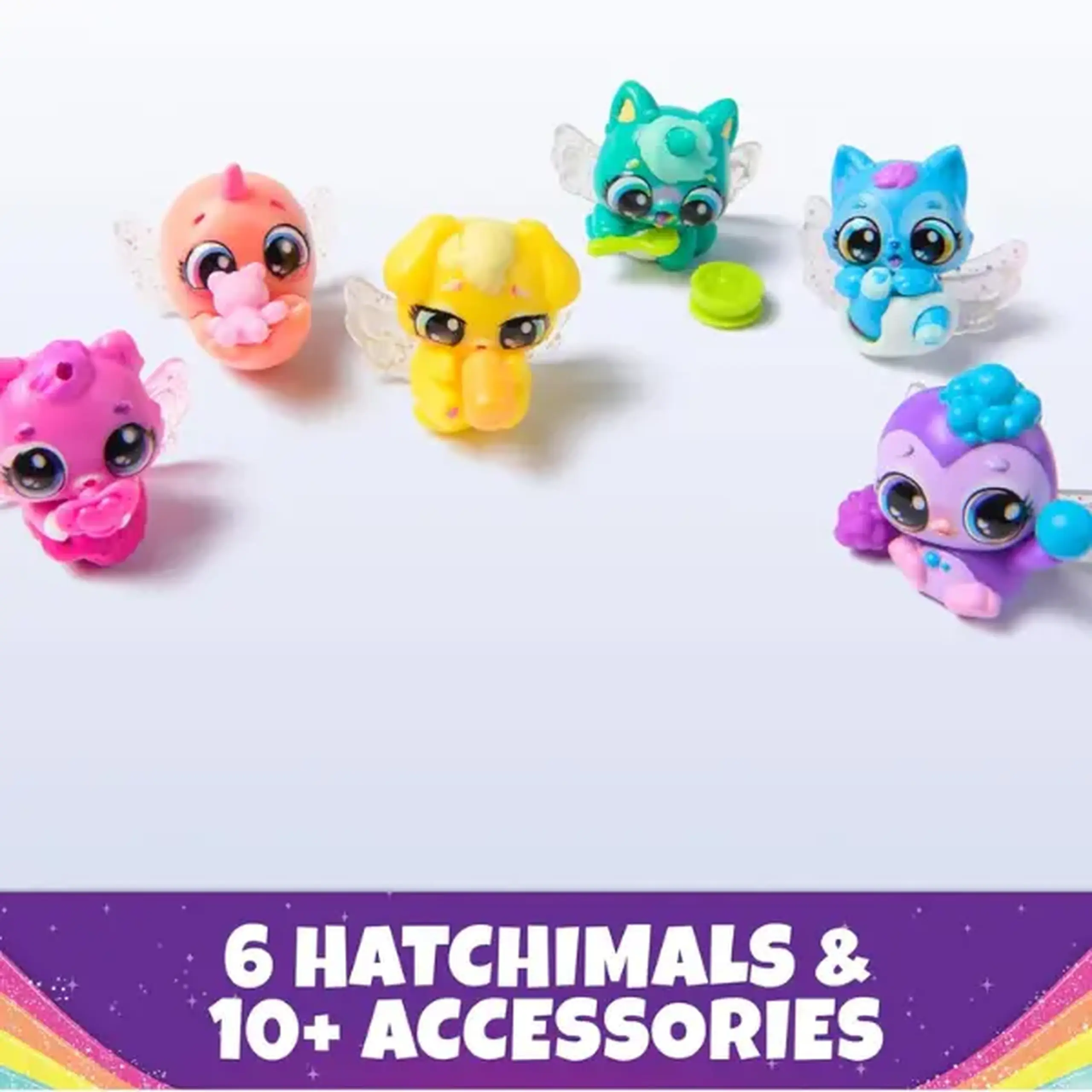 Set de joc "Hatchimals Alive Ieșit din Curcubeu", ass.