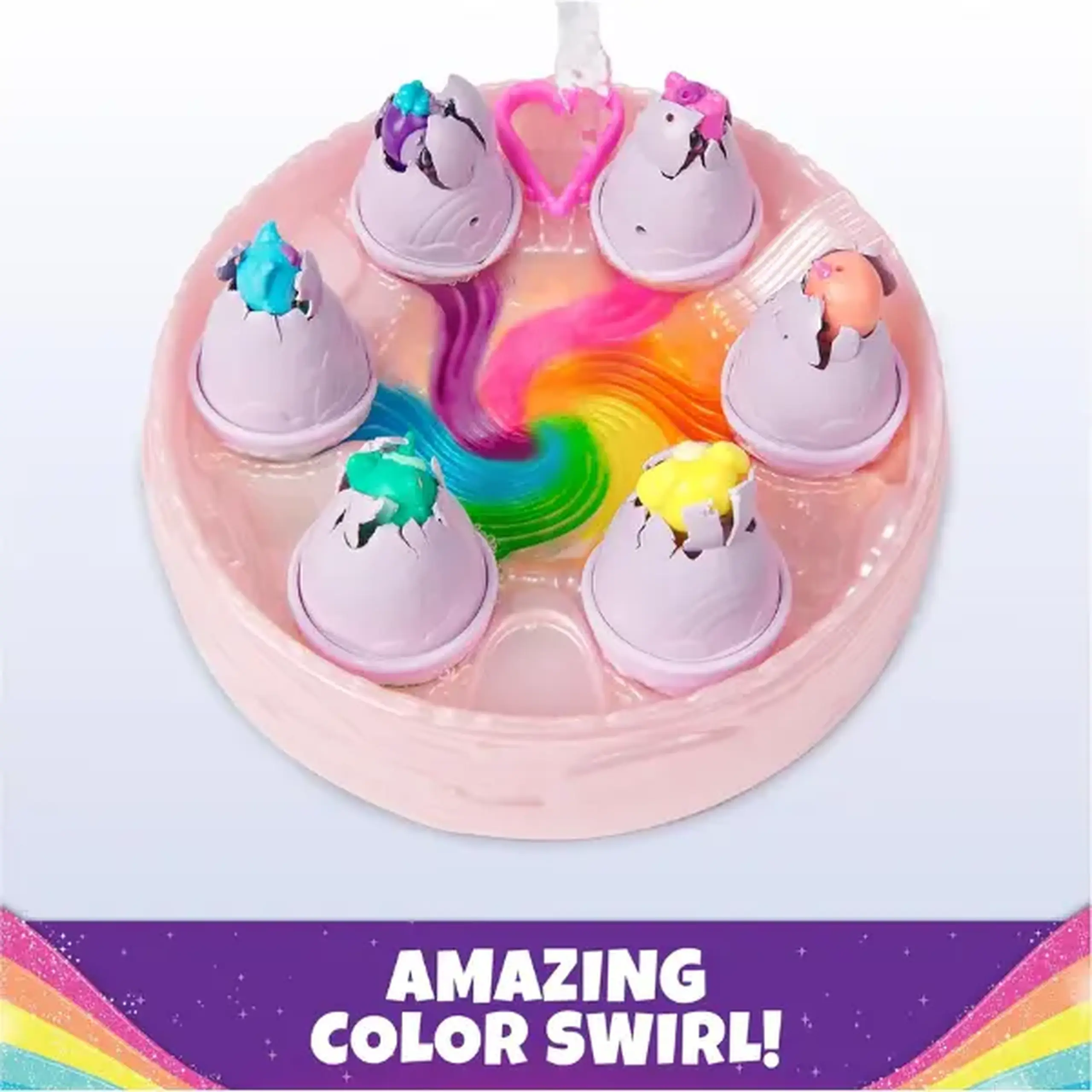 Set de joc "Hatchimals Alive Ieșit din Curcubeu", ass.