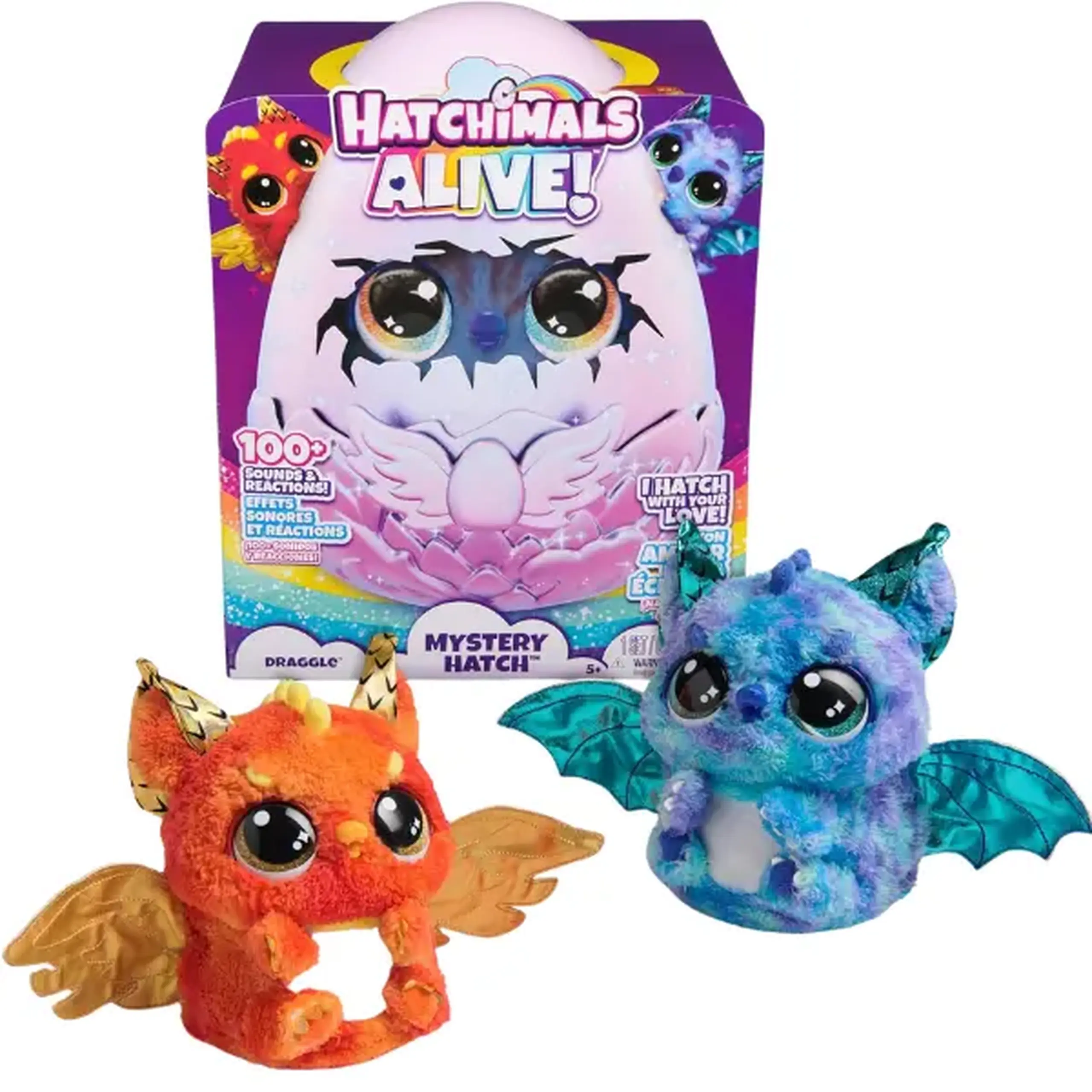 Set de joc,,Ouă Hatchimals - Draggle"