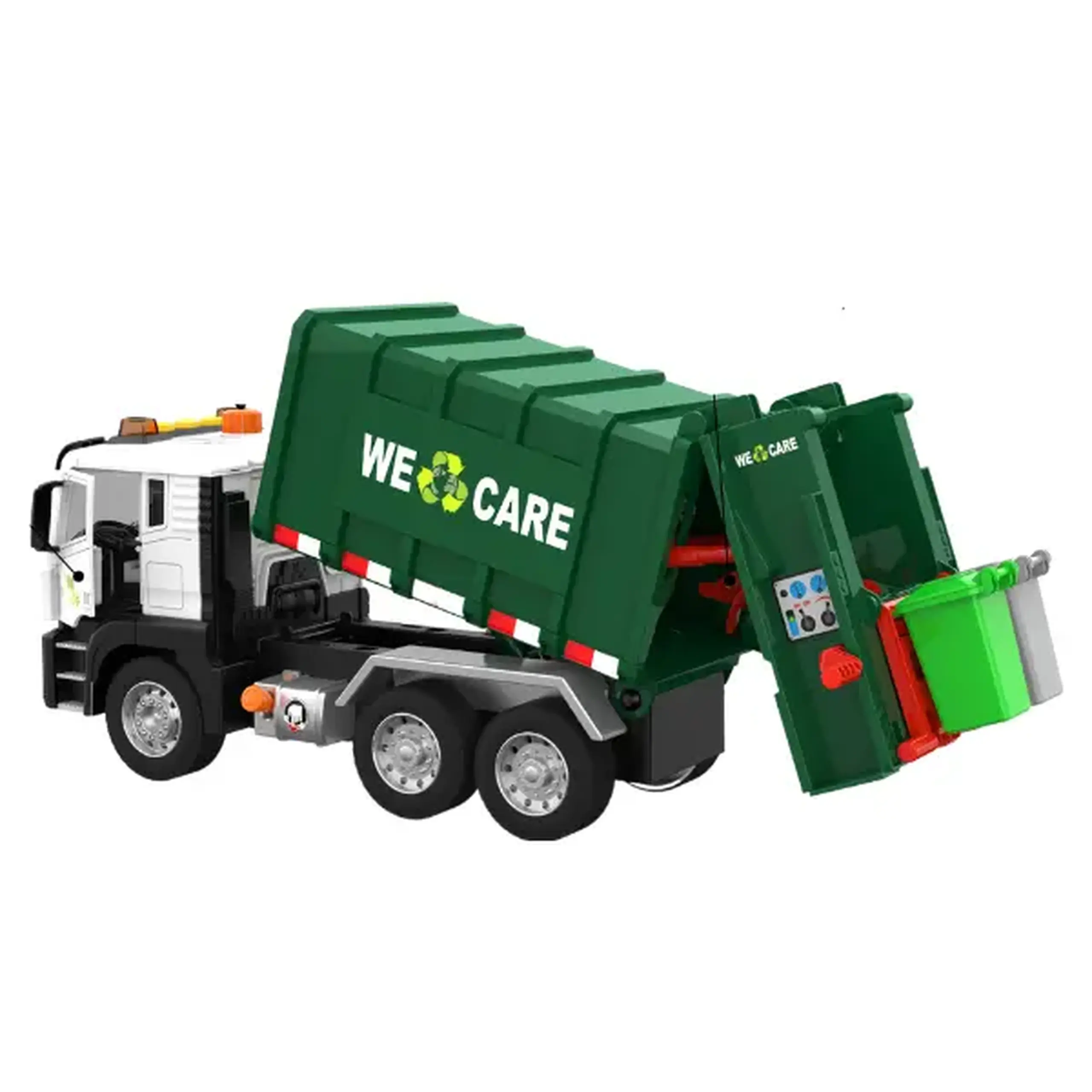 1:10 Camion de gunoi cu inerție (lumină / sunet)