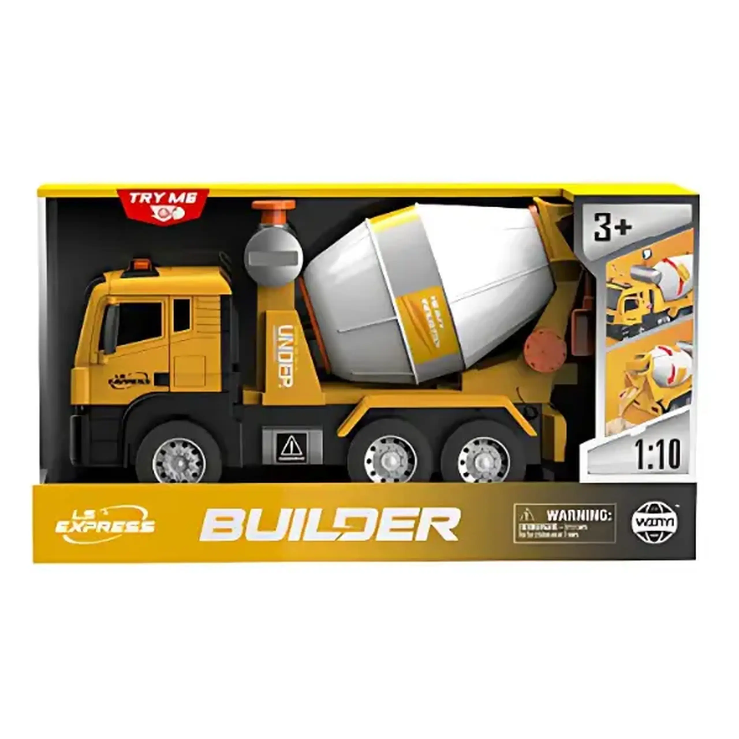 1:10 Camion-betonier cu fricțiune (lumini /sunete)