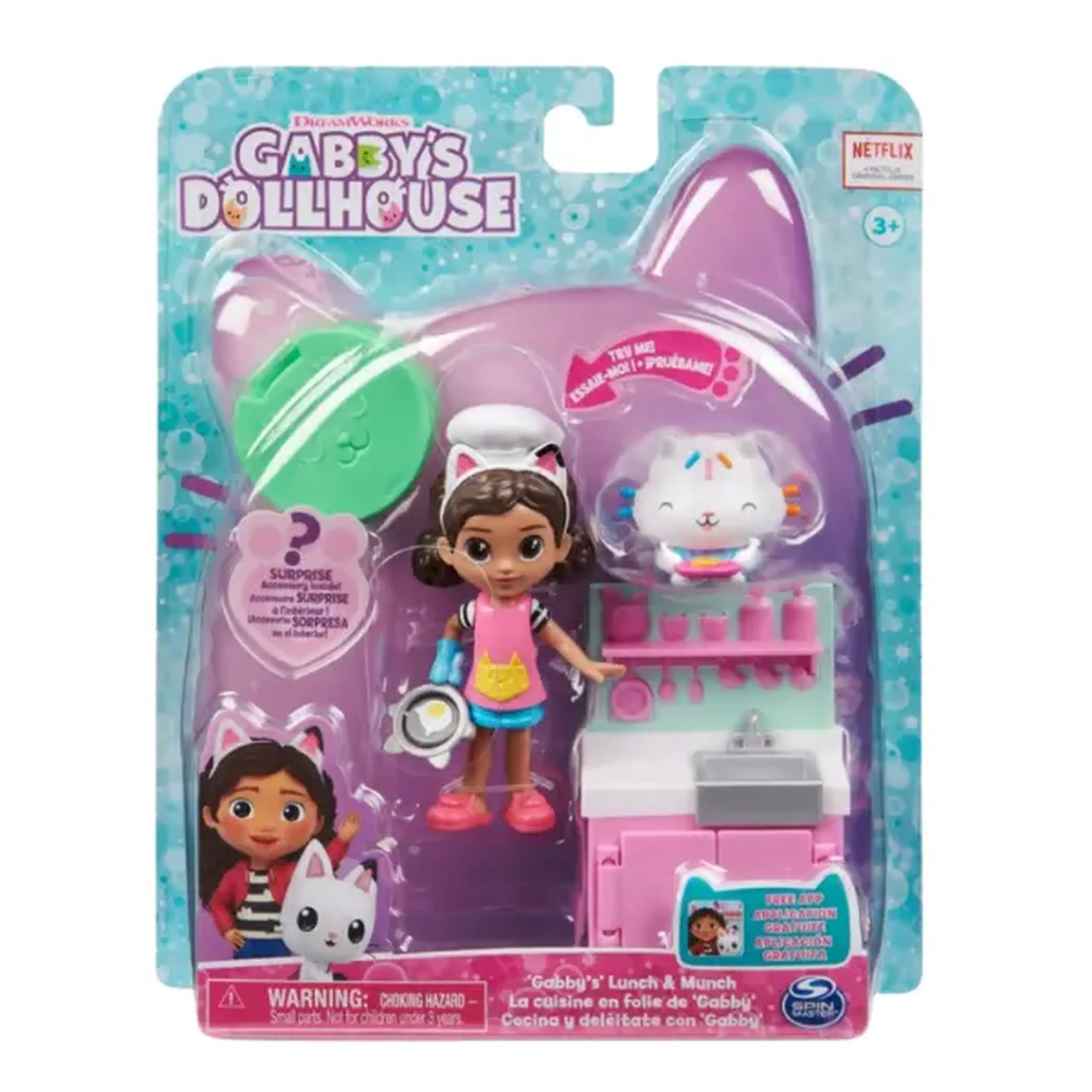 Mini-Set gătim cu Gabby", seria "Gabby's Dollhouse"