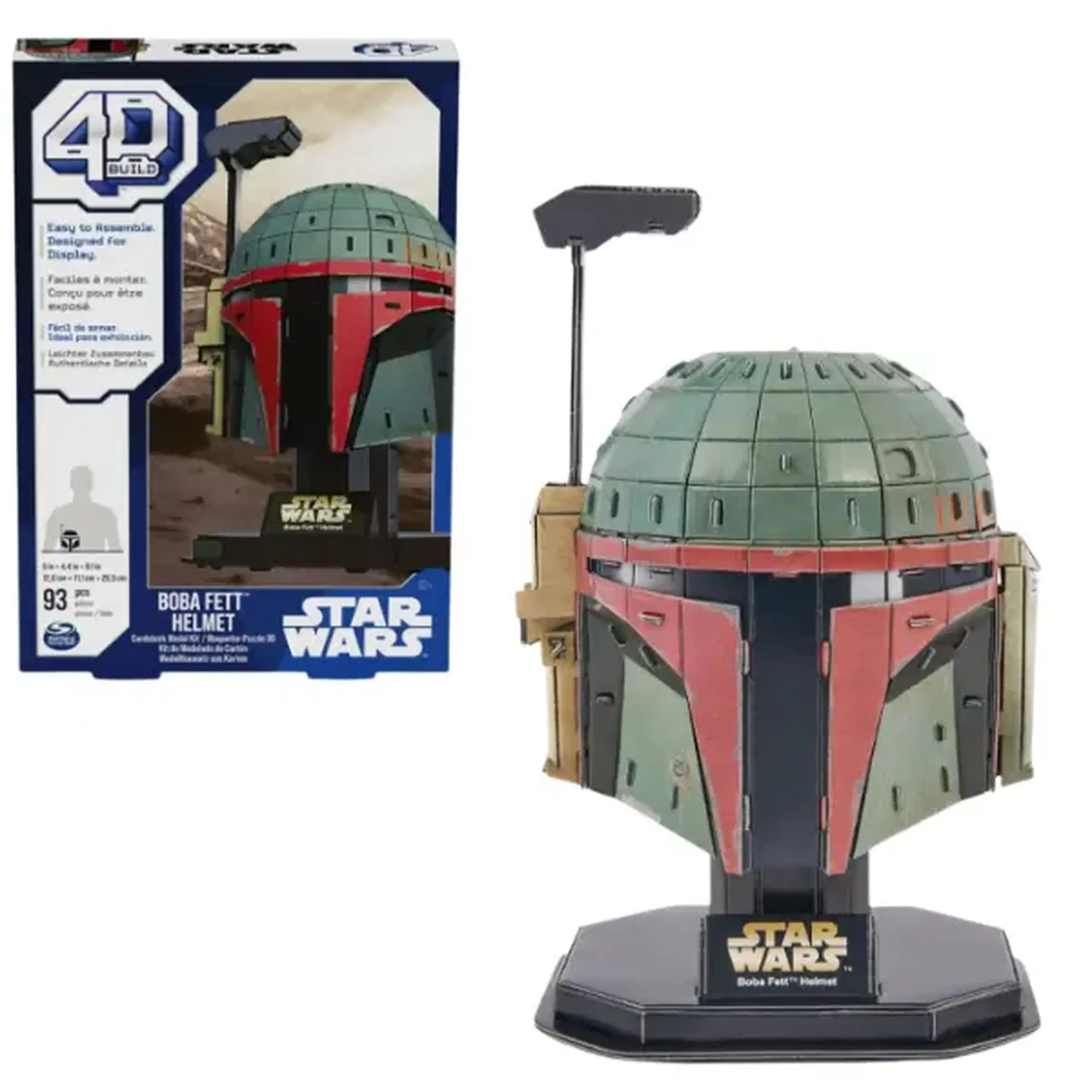4D Puzzle: "Casca lui Boba Fett", seria "Star Wars", 93 el.