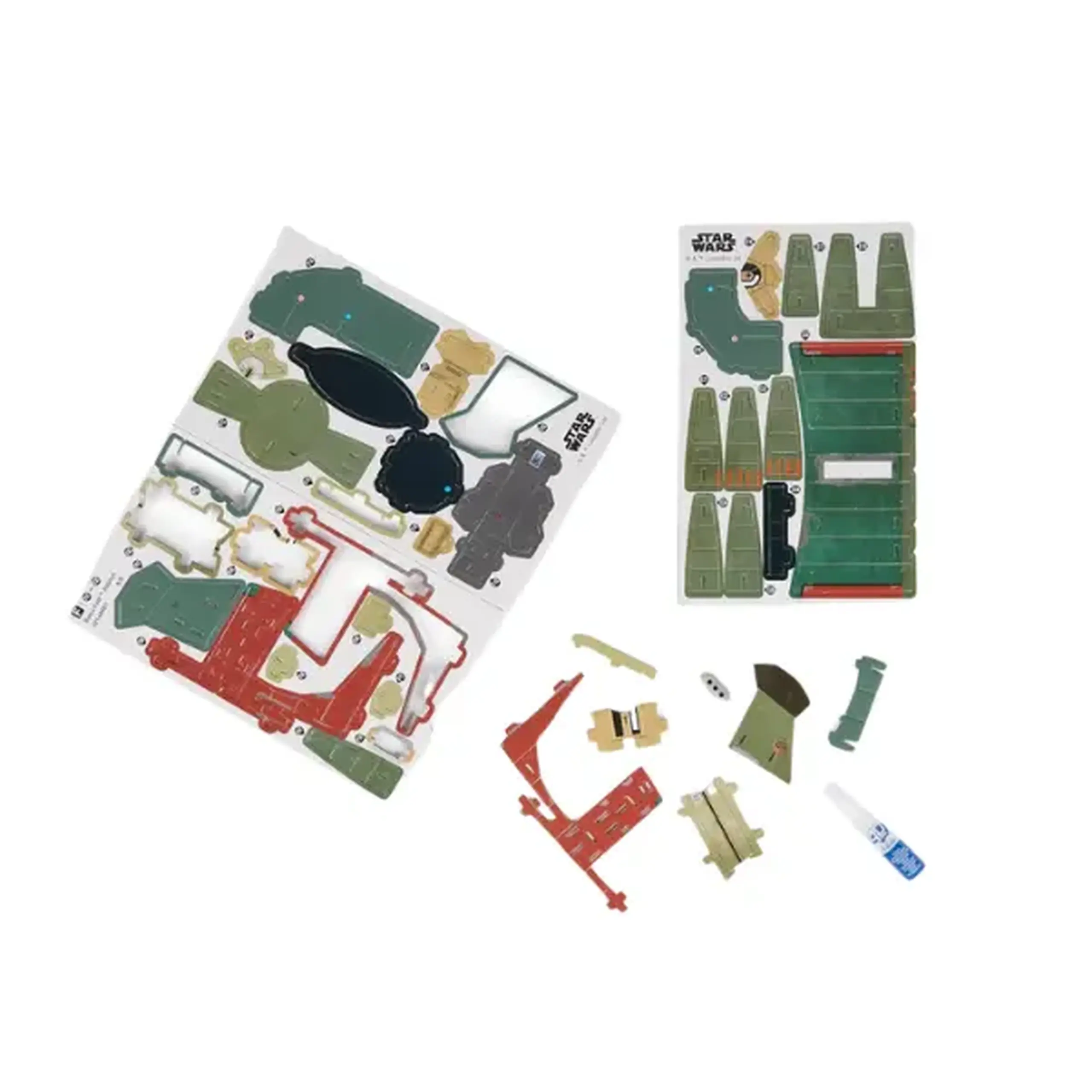 4D Puzzle: "Casca lui Boba Fett", seria "Star Wars", 93 el.