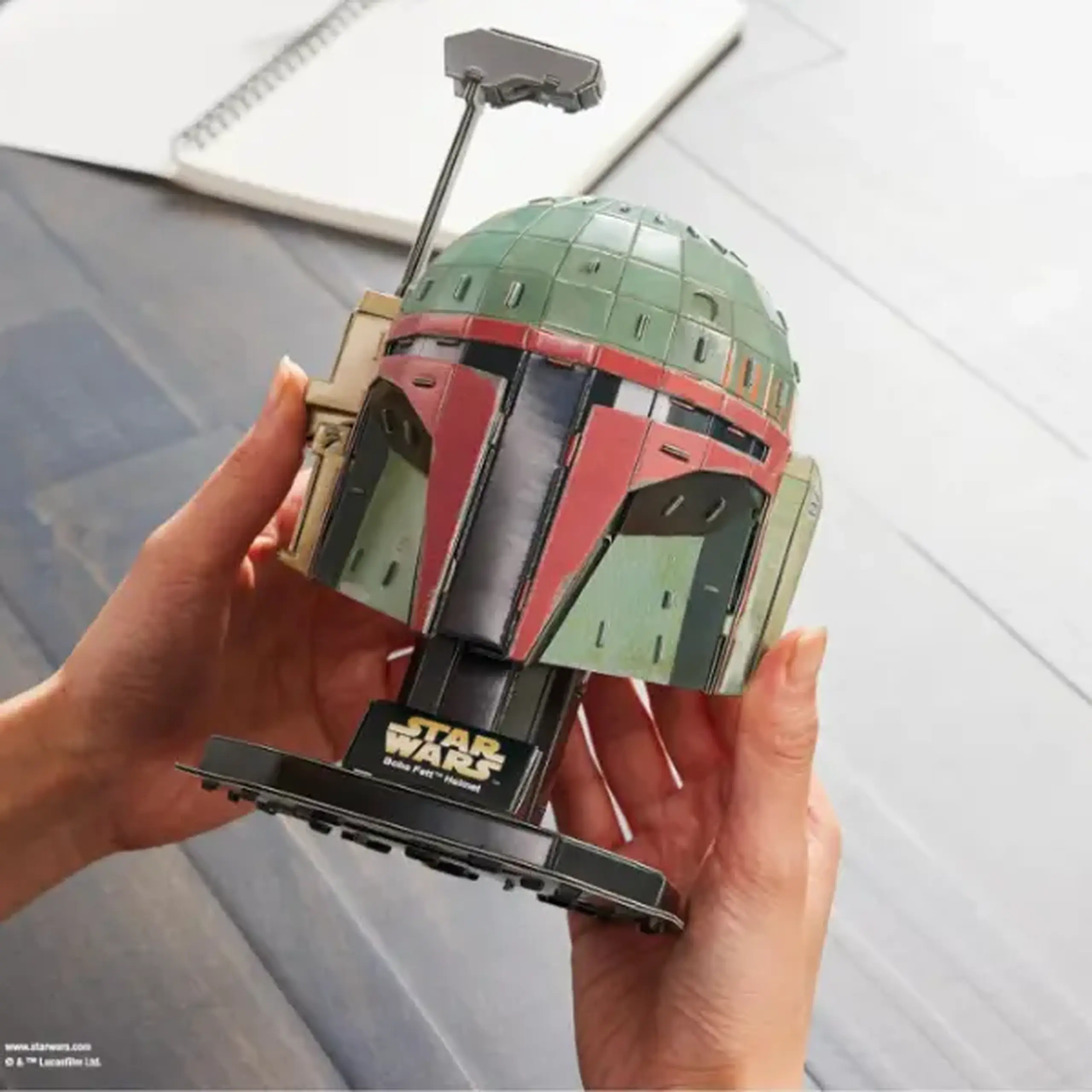 4D Puzzle: "Casca lui Boba Fett", seria "Star Wars", 93 el.