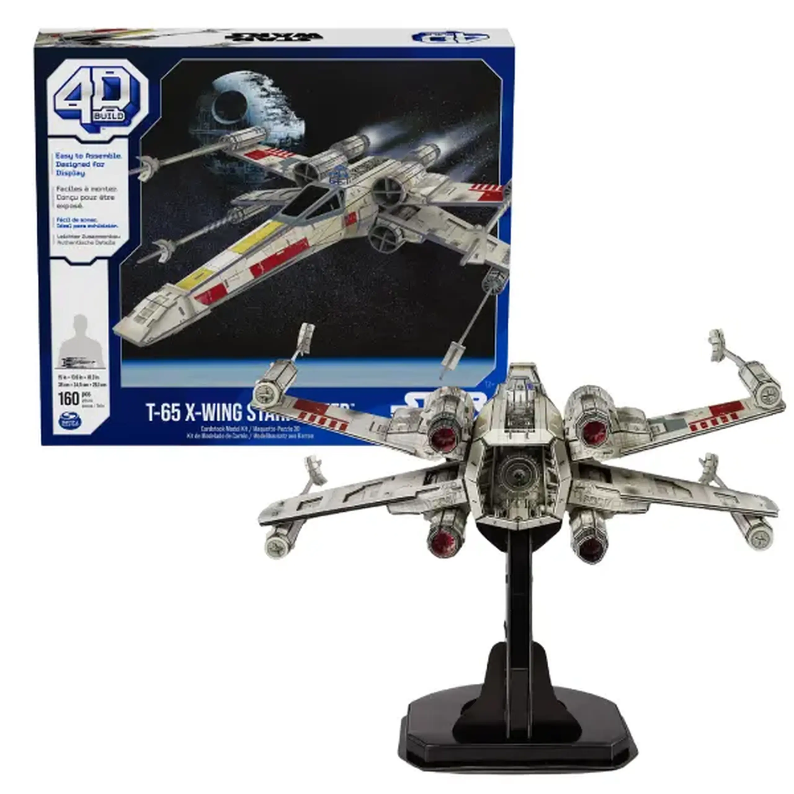 Puzzl 4D: Nava Spațială Xwing, seria "Star Wars", 160 piese