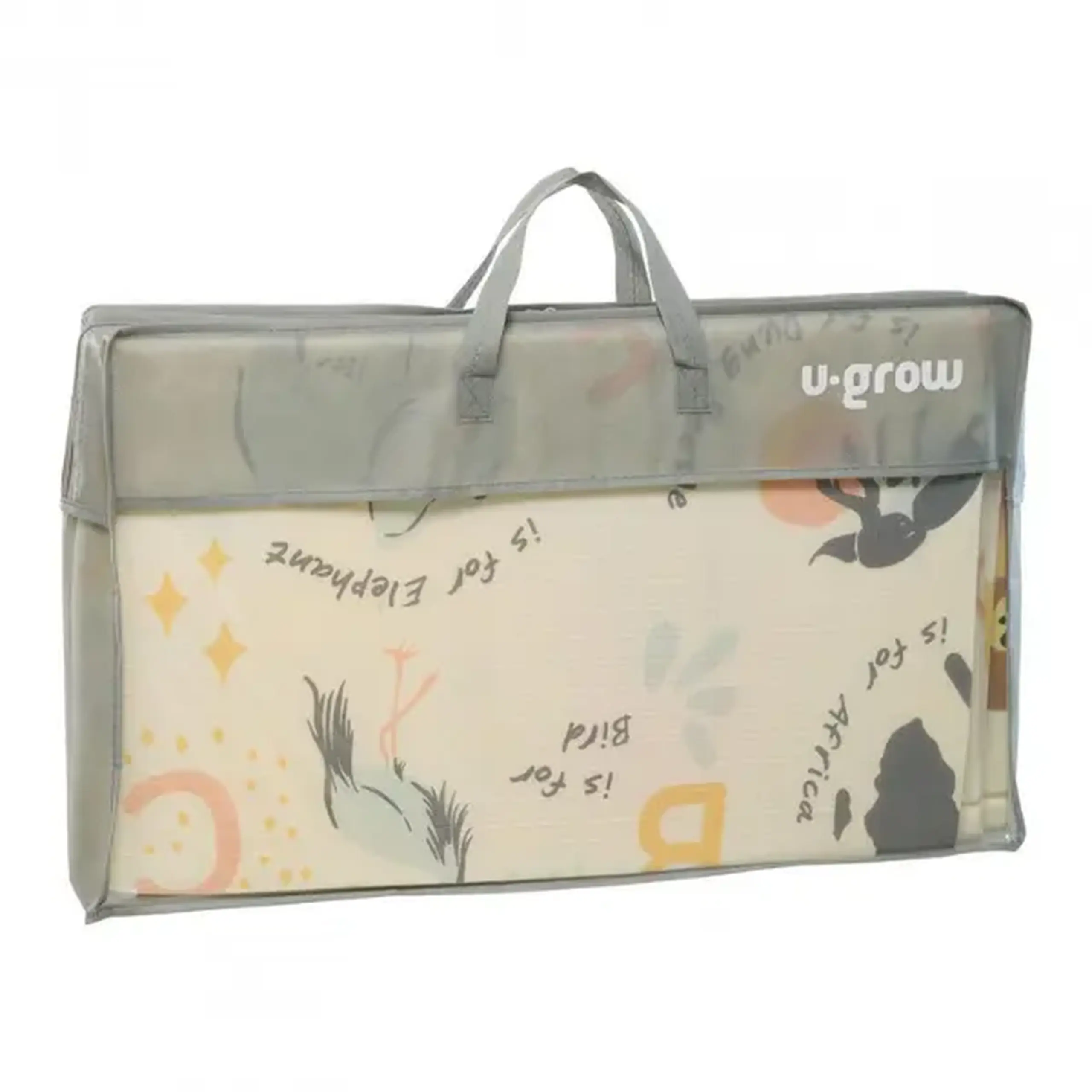 Covoras educativ cu 2 fete din spumă (alfabet), 180 x 120 x 1 cm