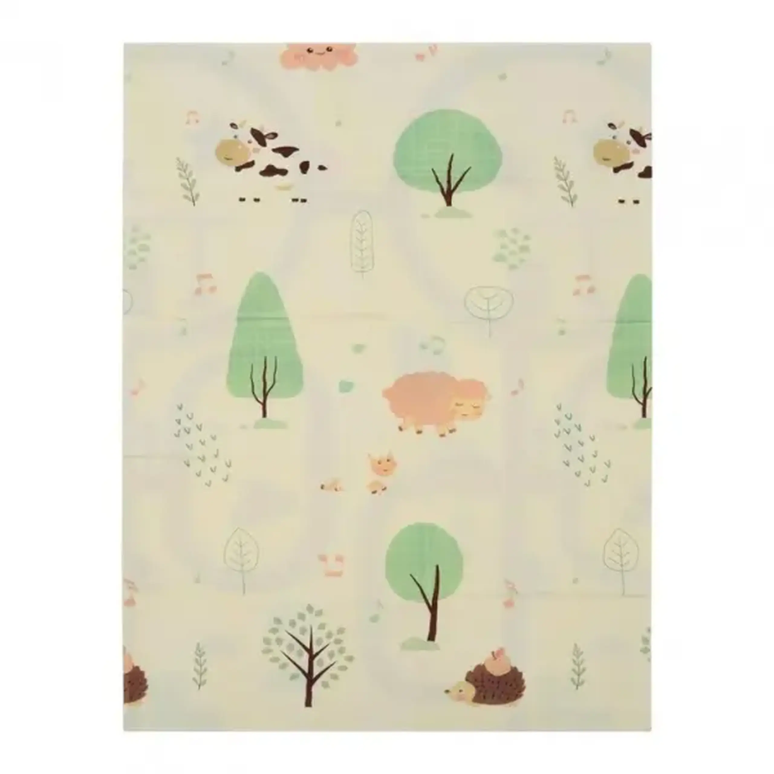 Covoras educativ cu 2 fete din spumă (trafic rutier), 180 x 120 x 1 cm