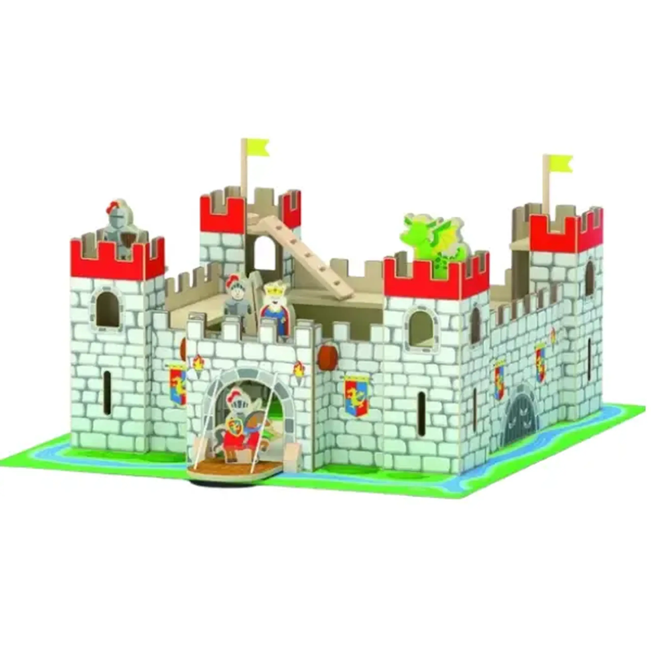 Setul de joacă din lemn "Castelul fermecat"