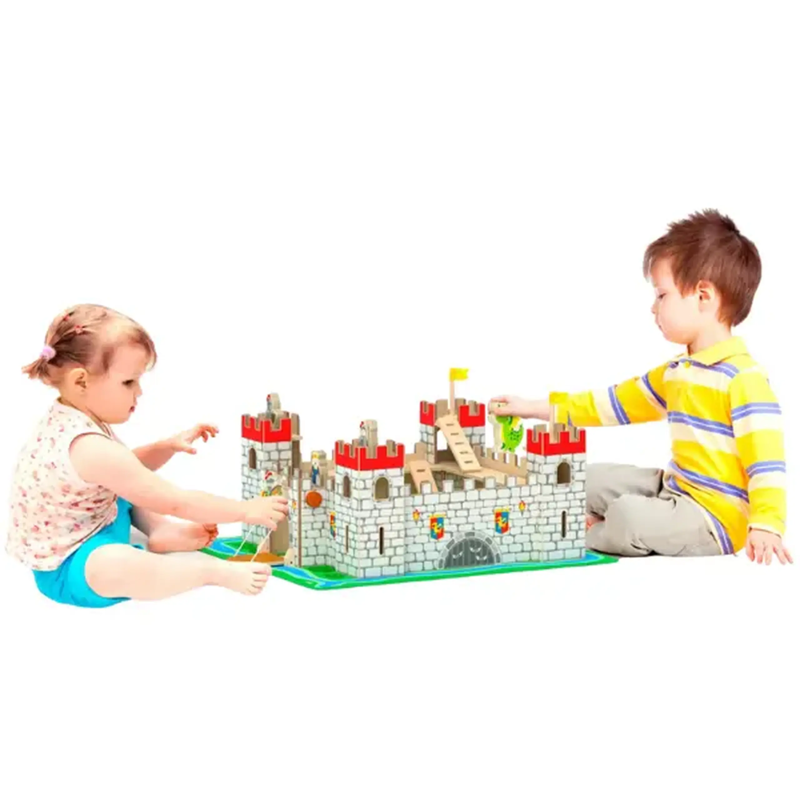 Setul de joacă din lemn "Castelul fermecat"