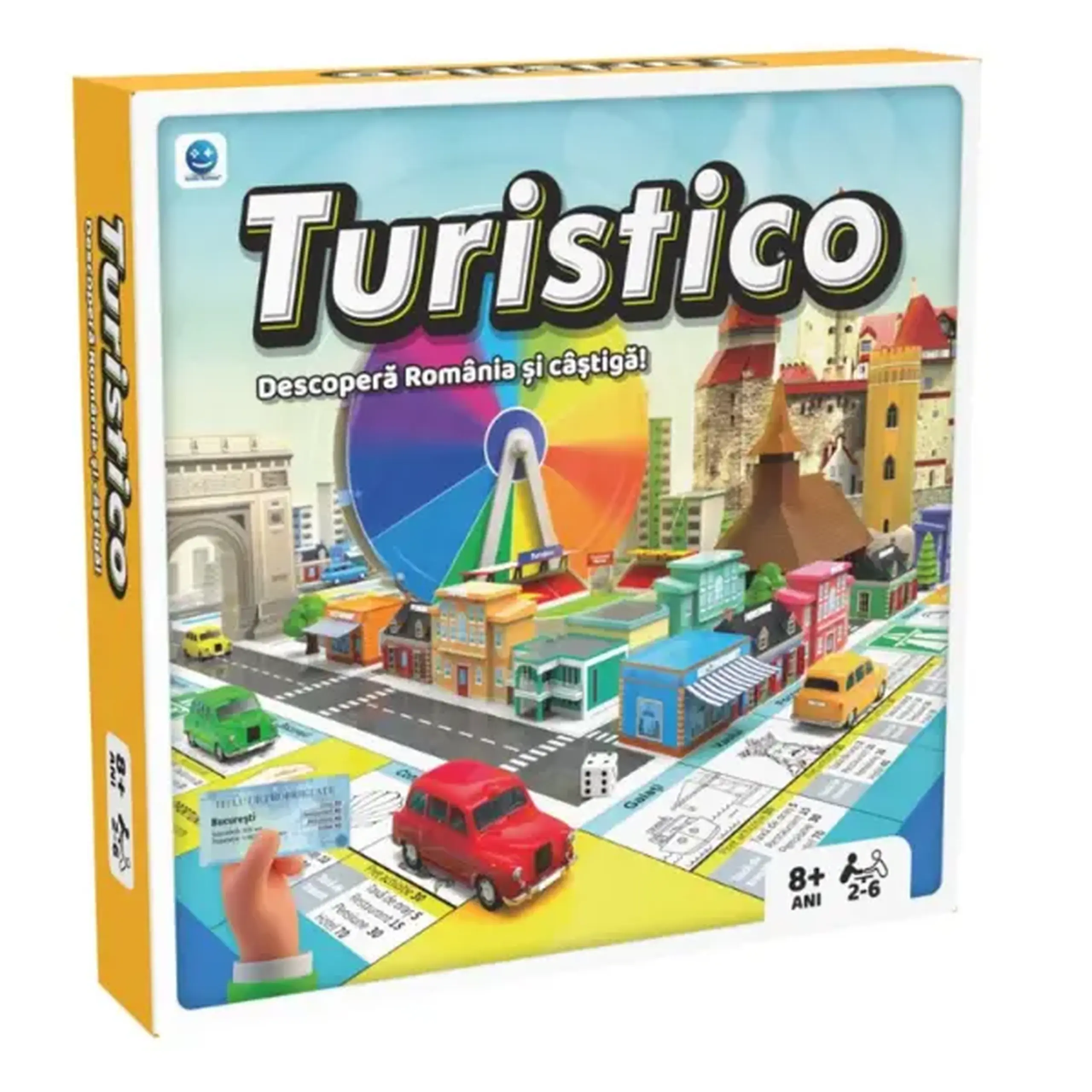 Joc de societate "Turistico", (ro), Smile Games