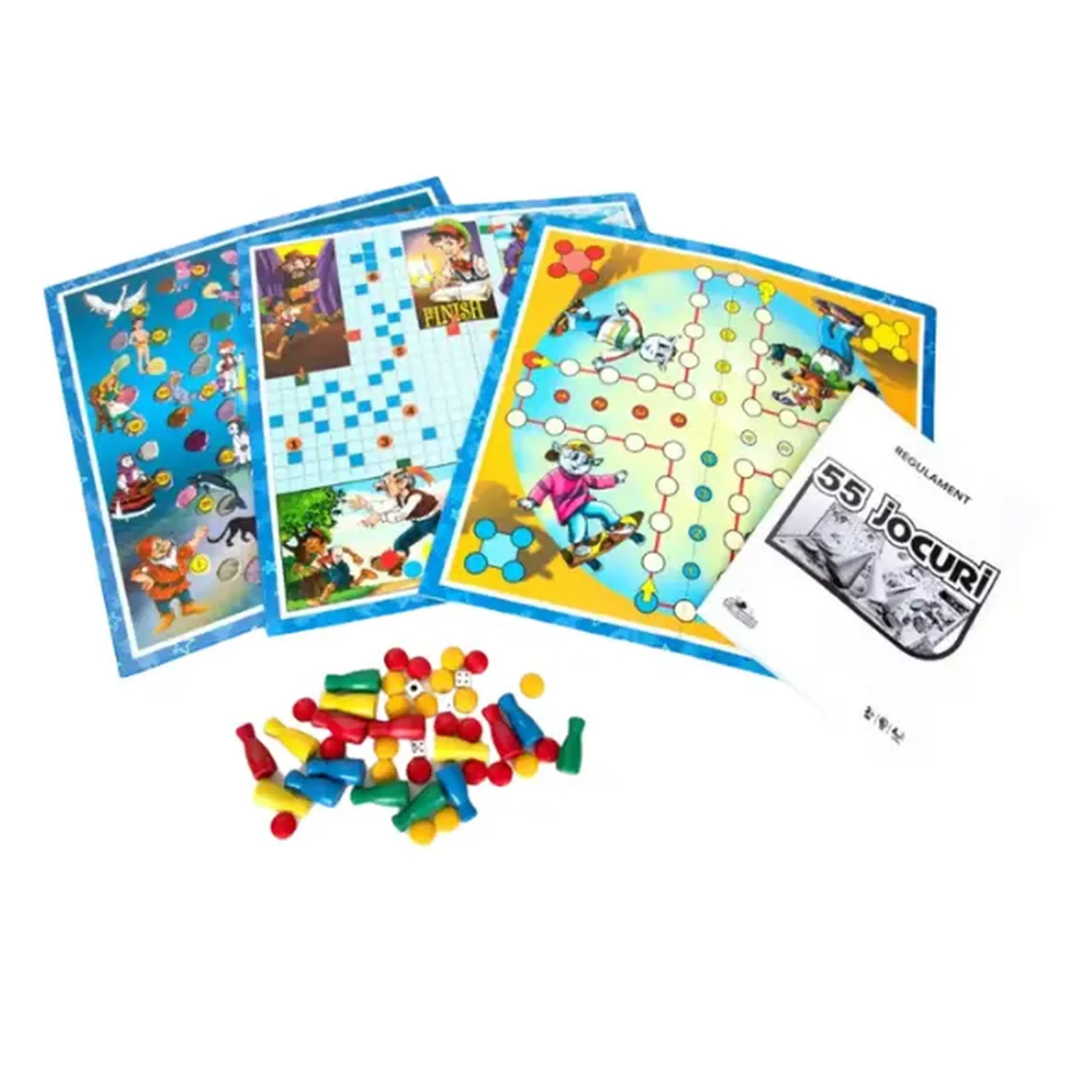 Joc de societate "55 în 1", (ro), Smile Games