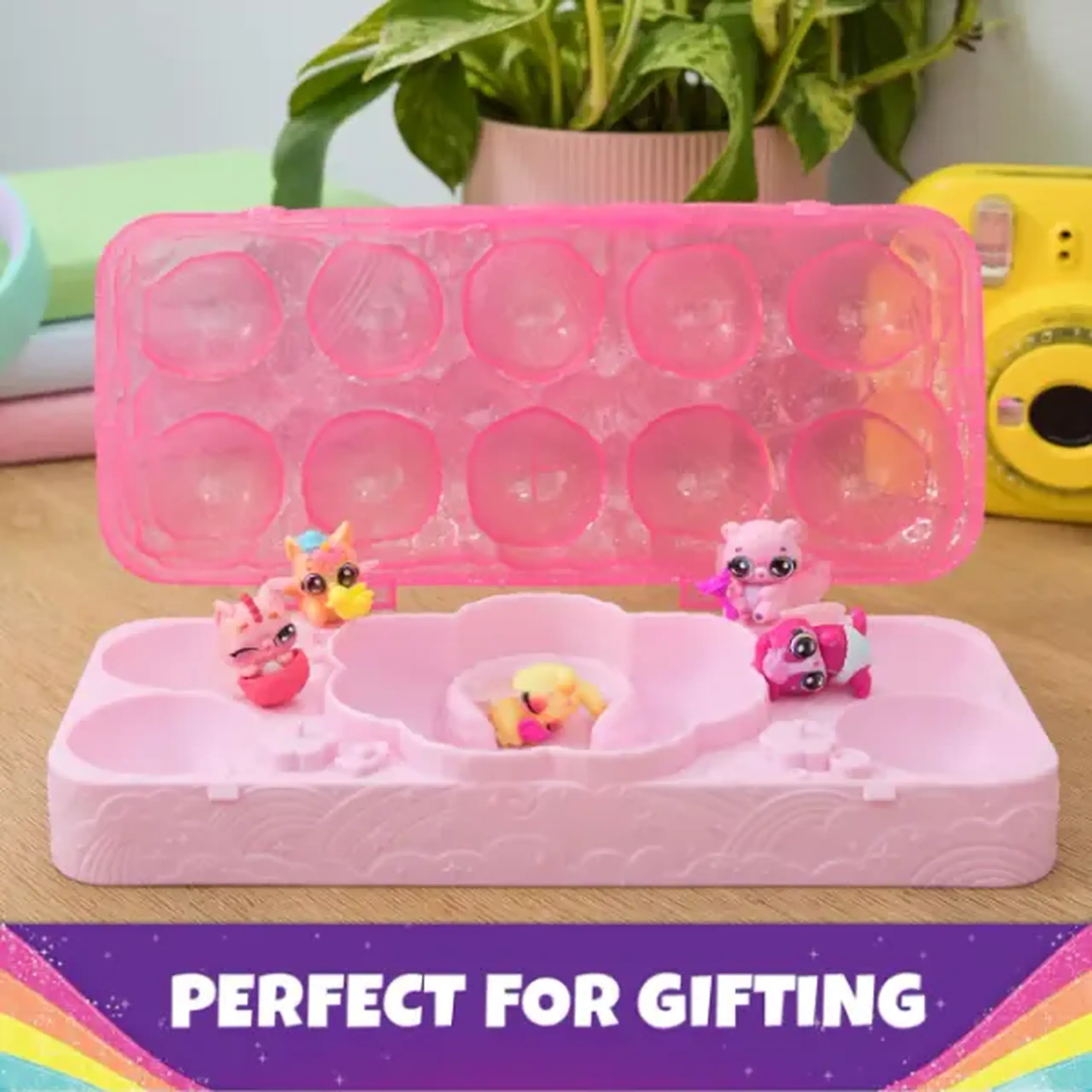 Set de joc "Rainbow Splash" cu mini-figurine și accesorii, Hatchimals Alive