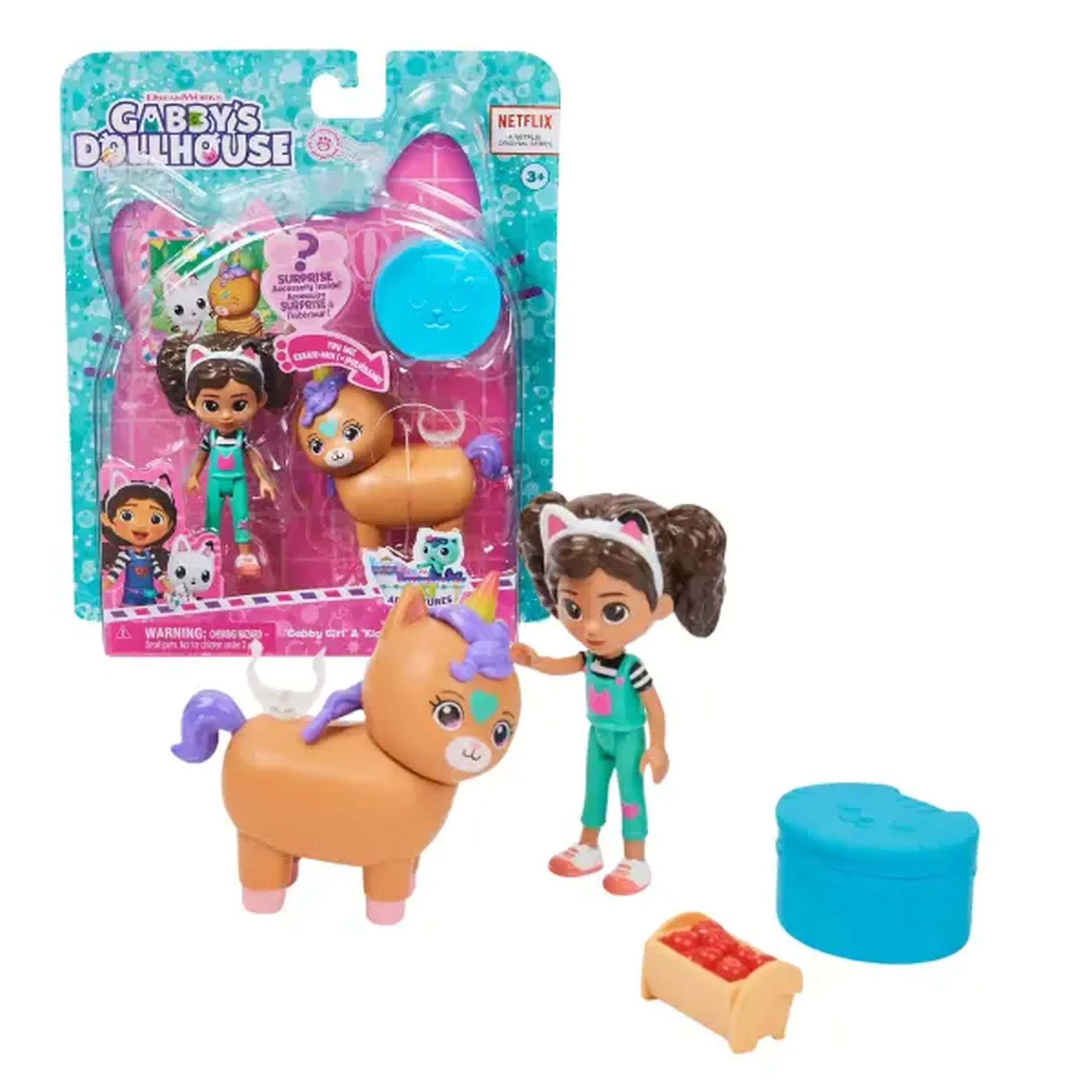Set de figurine și accesorii "Gabby și Kika Kitcorn", seria Gabby's Dollhouse
