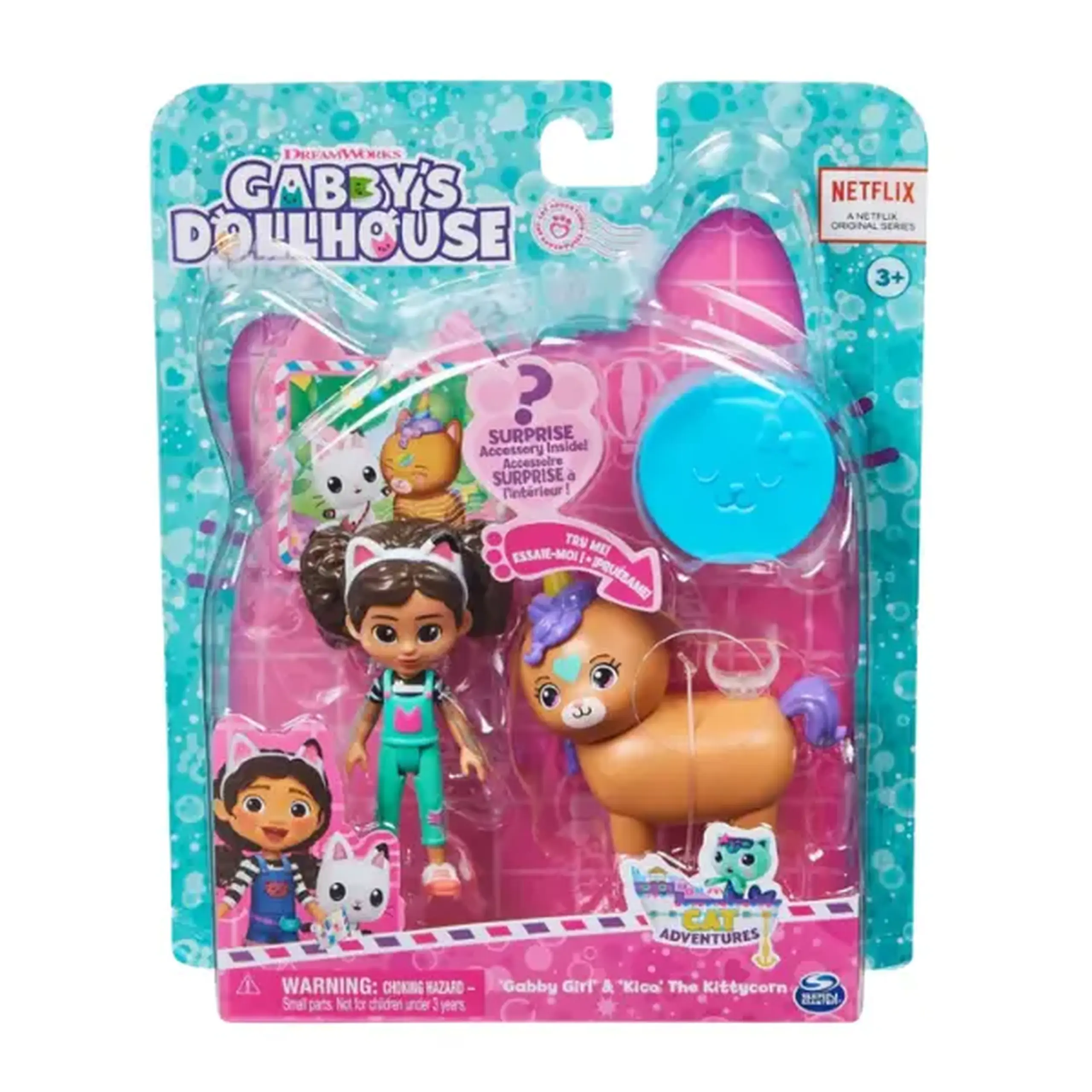 Set de figurine și accesorii "Gabby și Kika Kitcorn", seria Gabby's Dollhouse