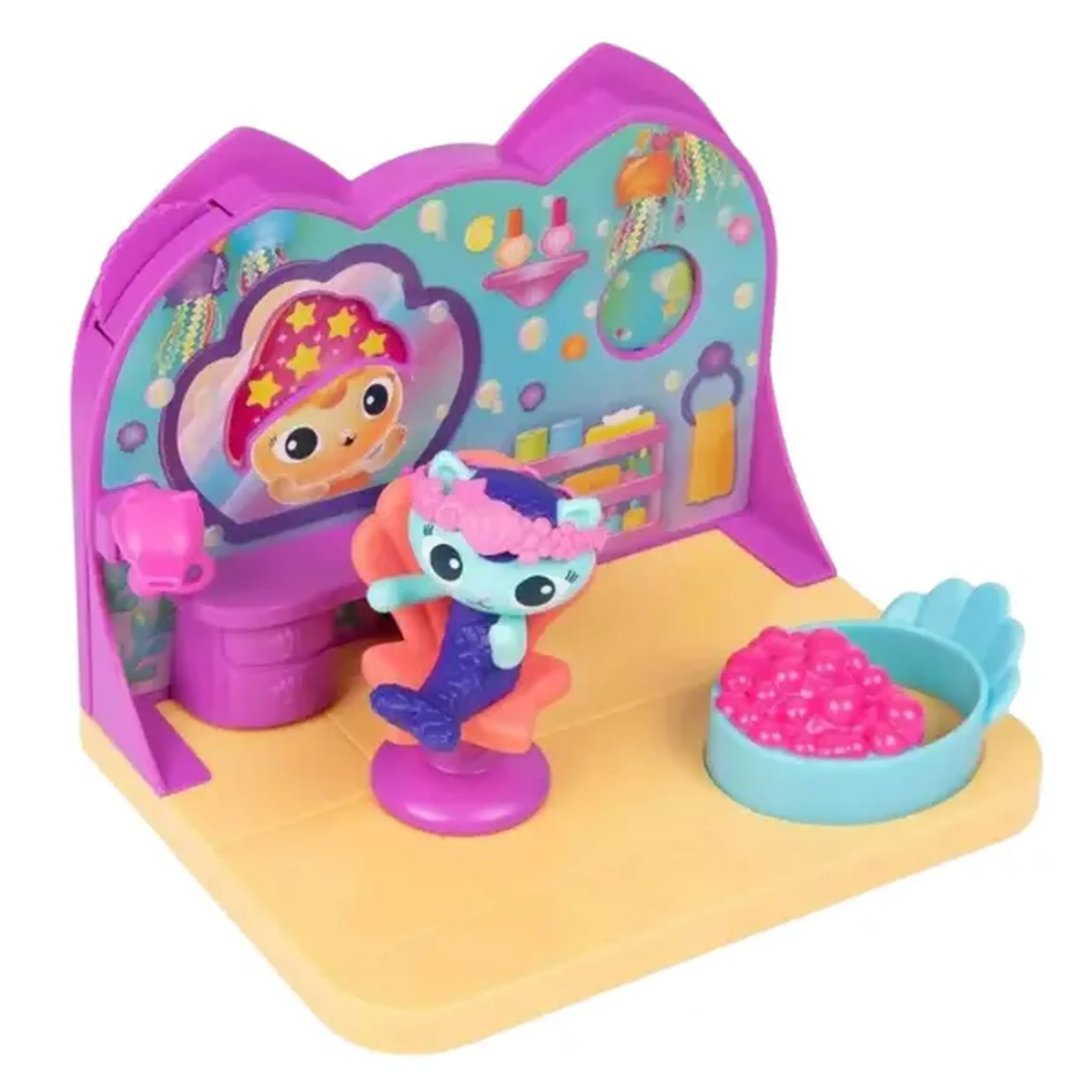 Setul "Camera de spa" + accesorii, seria Gabby's Dollhouse