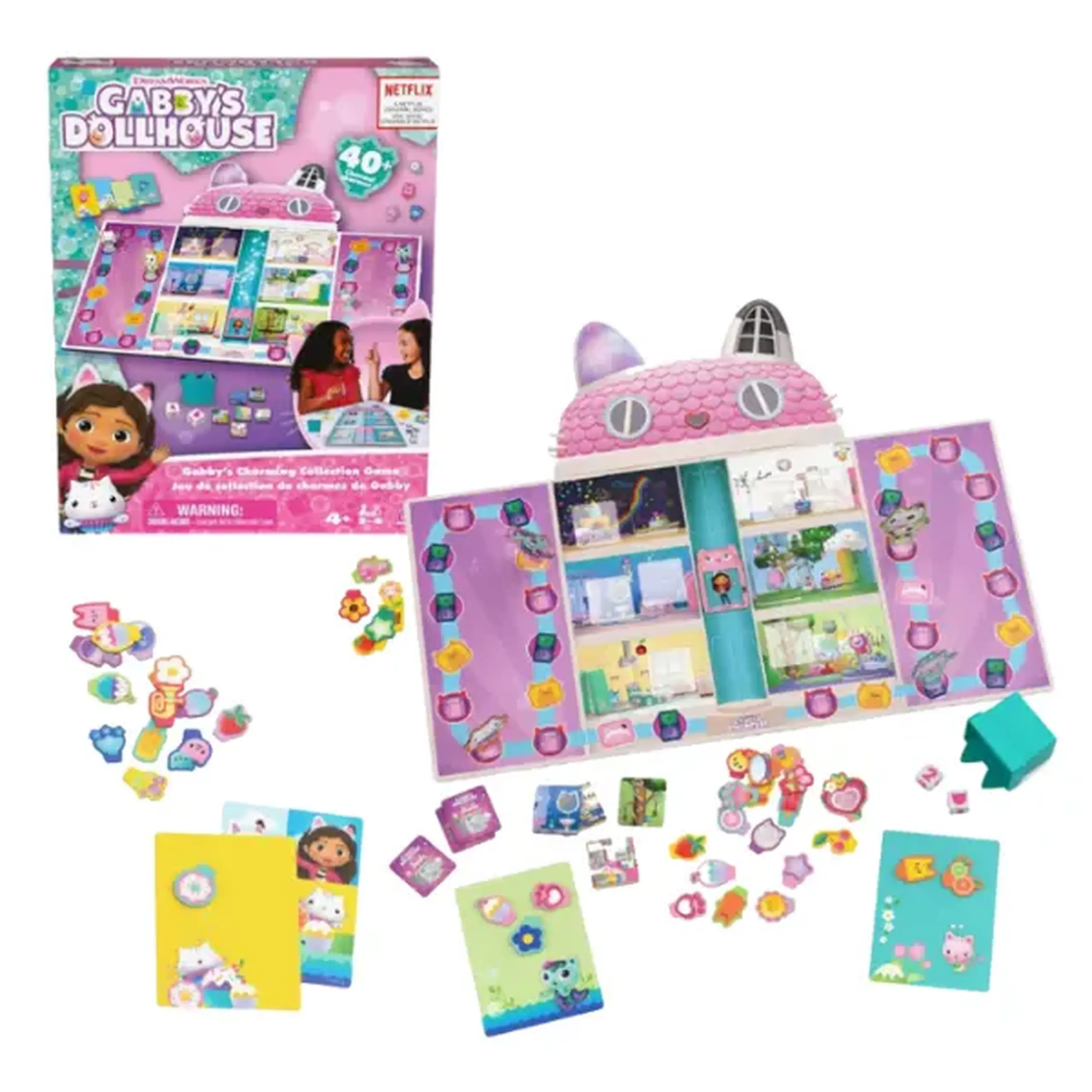 Joc de societate "Adună talismanele", Gabby's Dollhouse