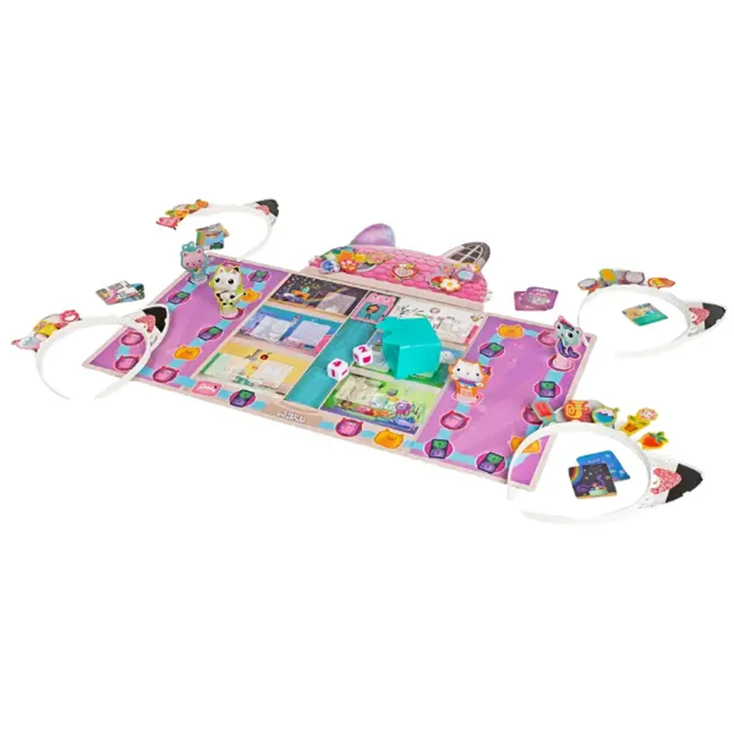 Joc de masă "Meow-Mazing", seria "Gabby’s Dollhouse"