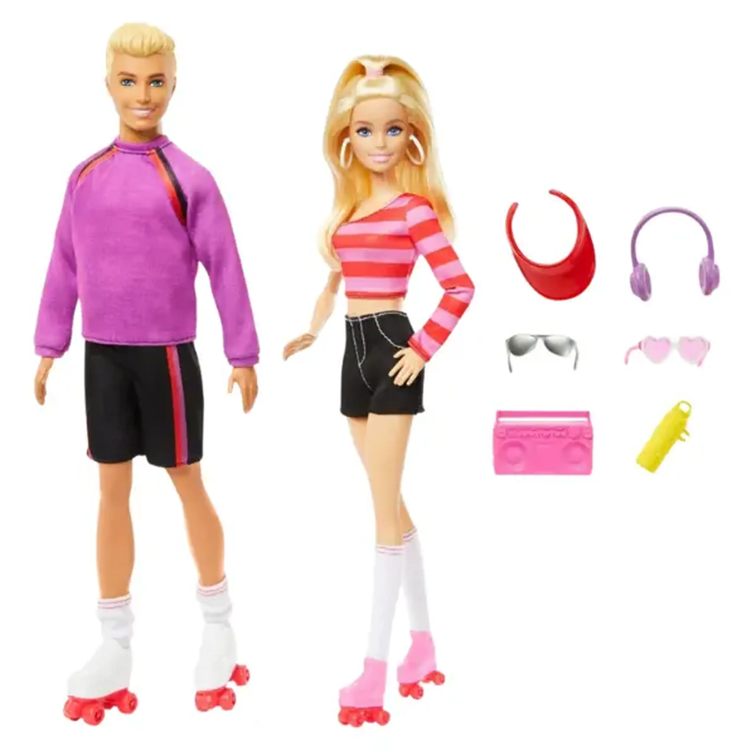 Set de păpuși Barbie și Ken, cu accesorii