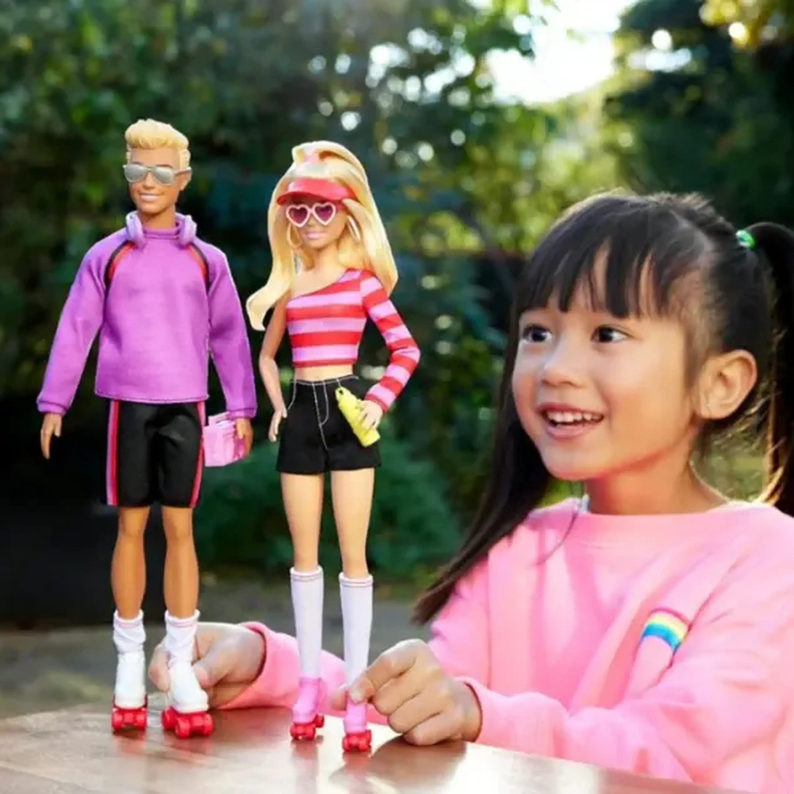 Set de păpuși Barbie și Ken, cu accesorii
