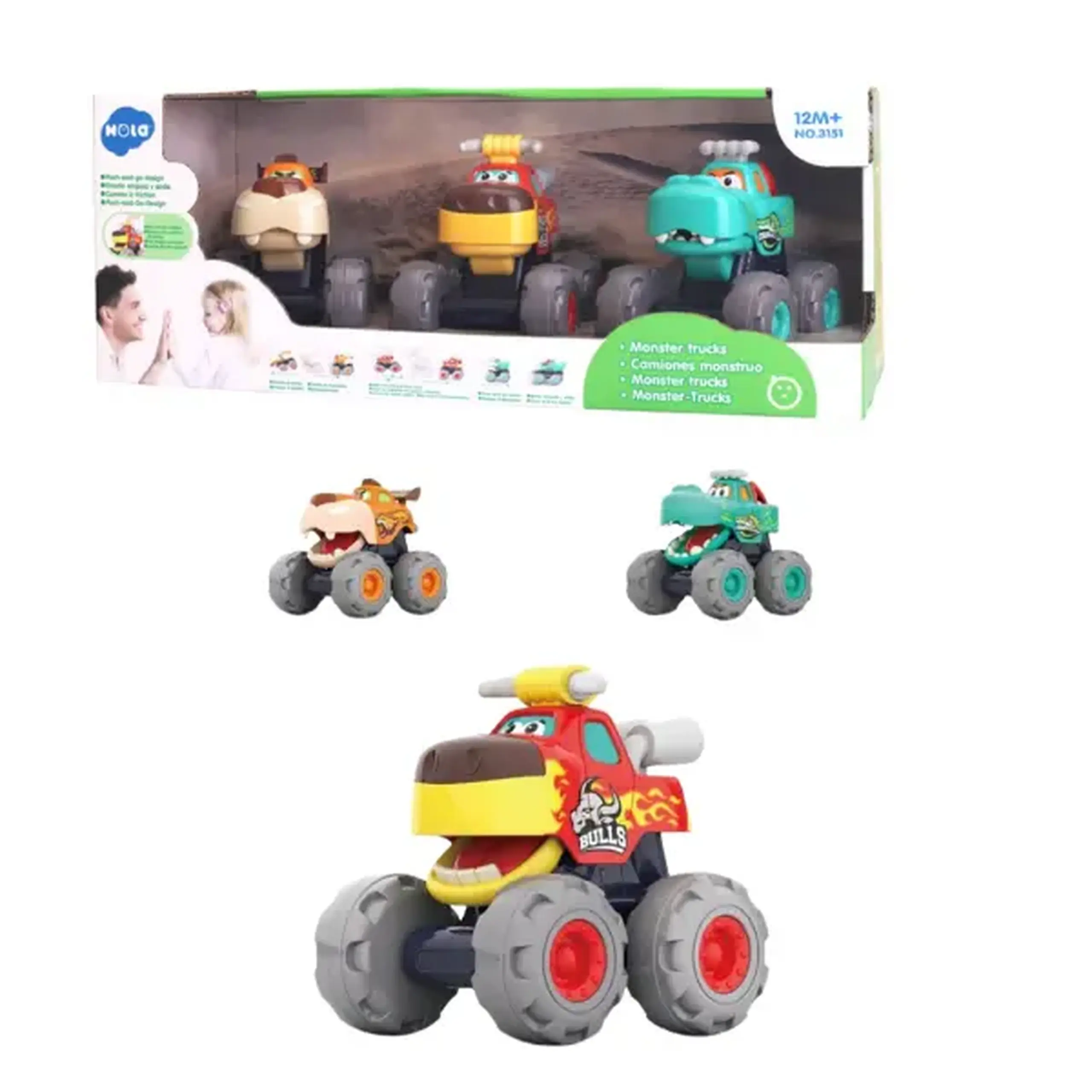 Set de Camioane, Monster Trucks