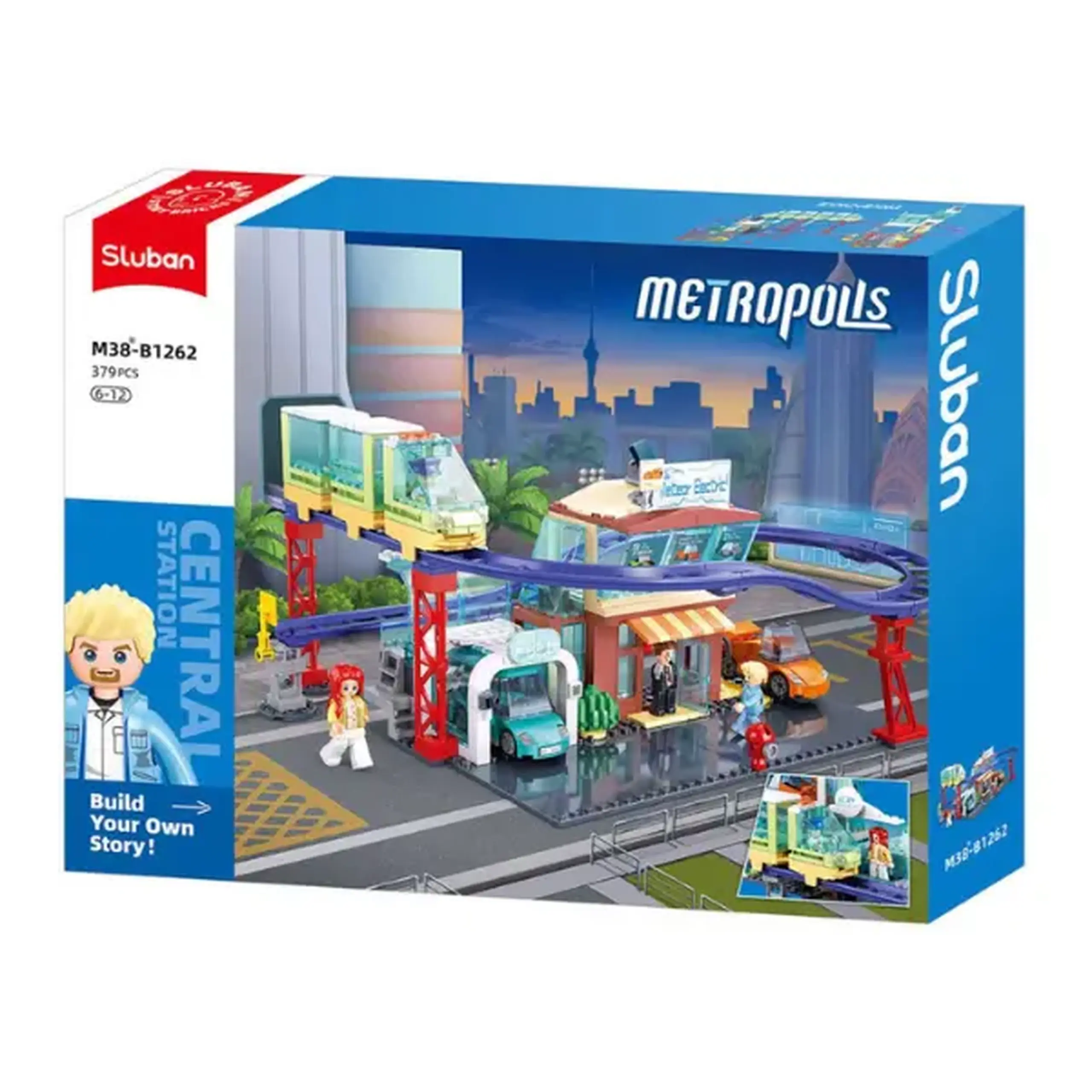 Set de construcție "Vehicul nou cu energie", 379 de elem.
