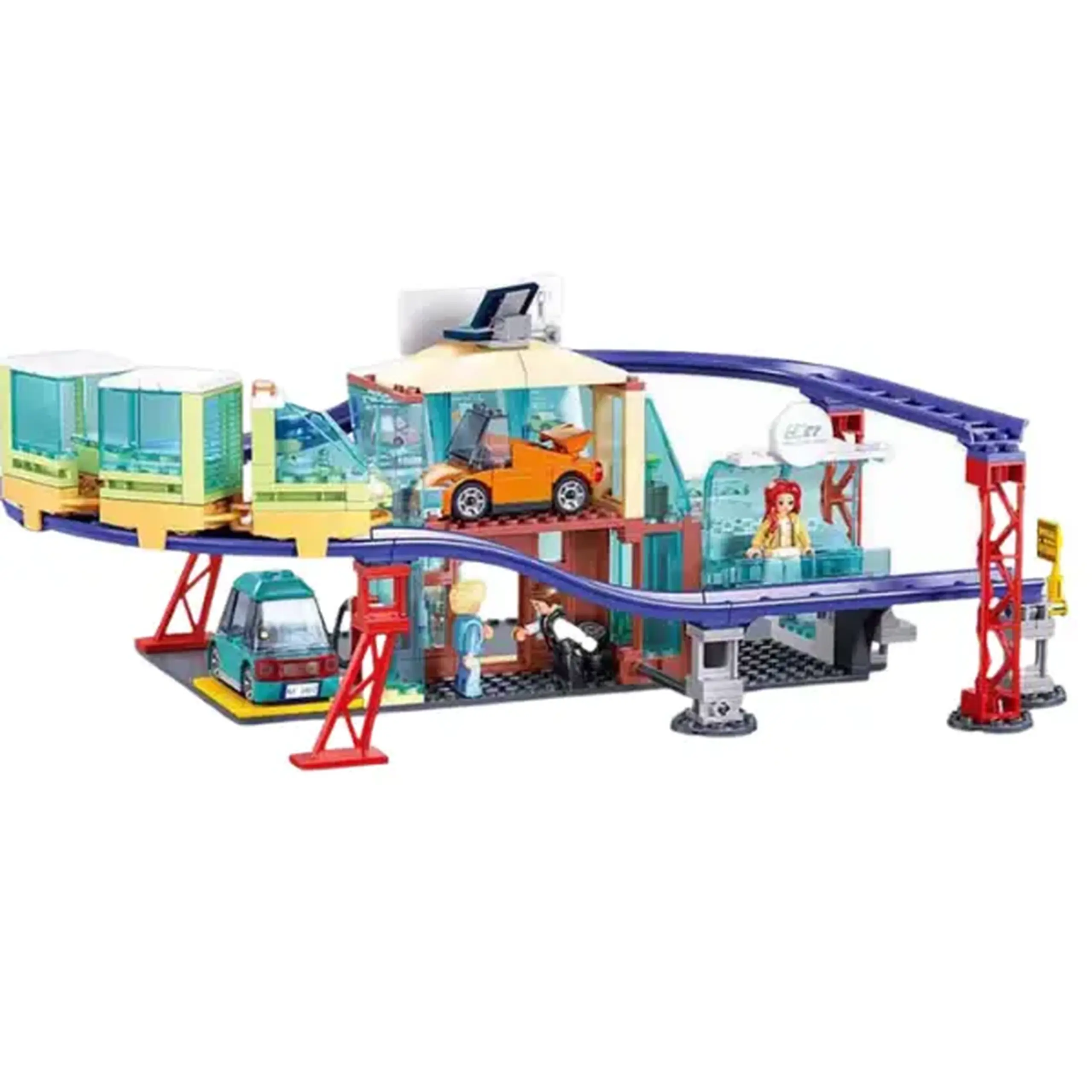 Set de construcție "Vehicul nou cu energie", 379 de elem.