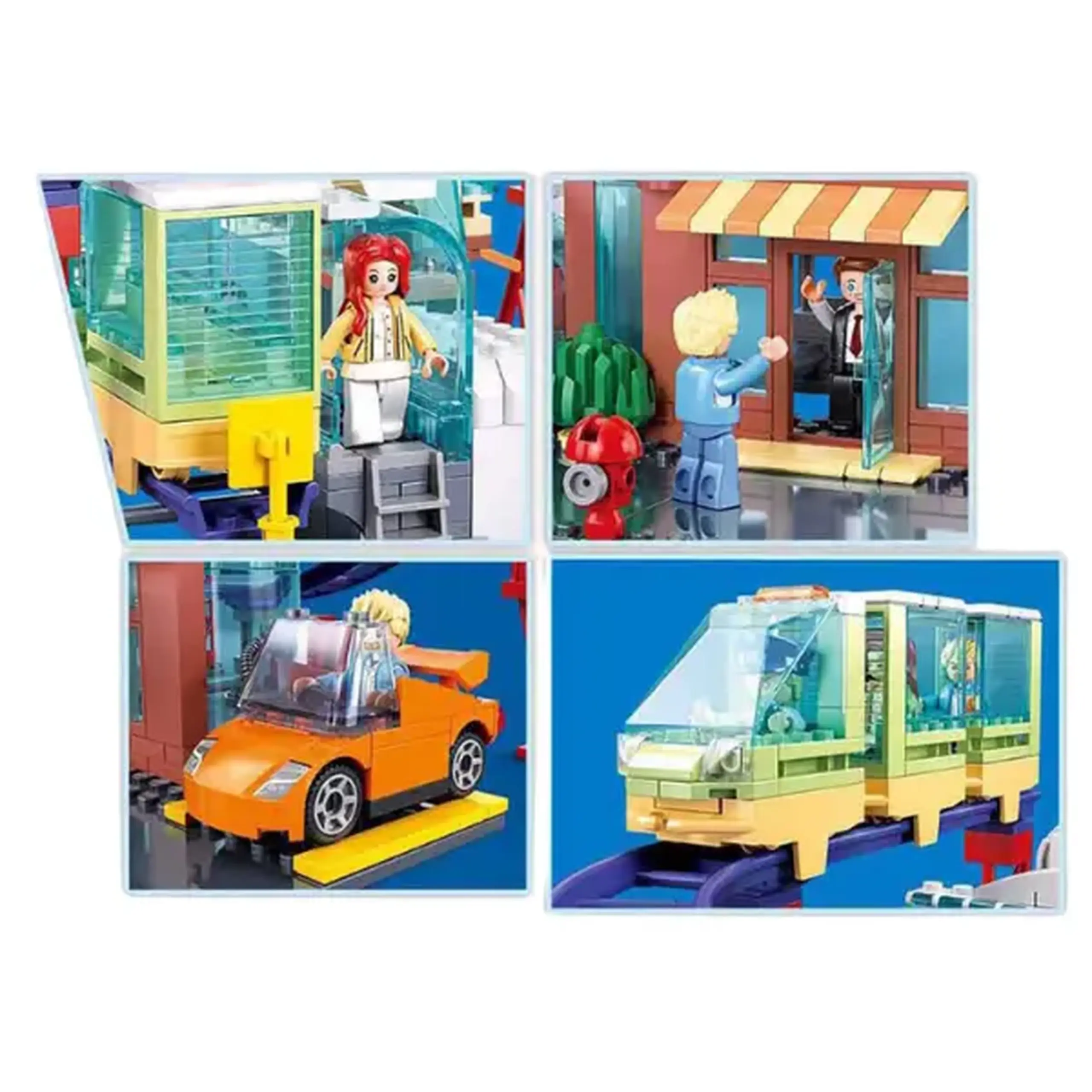 Set de construcție "Vehicul nou cu energie", 379 de elem.