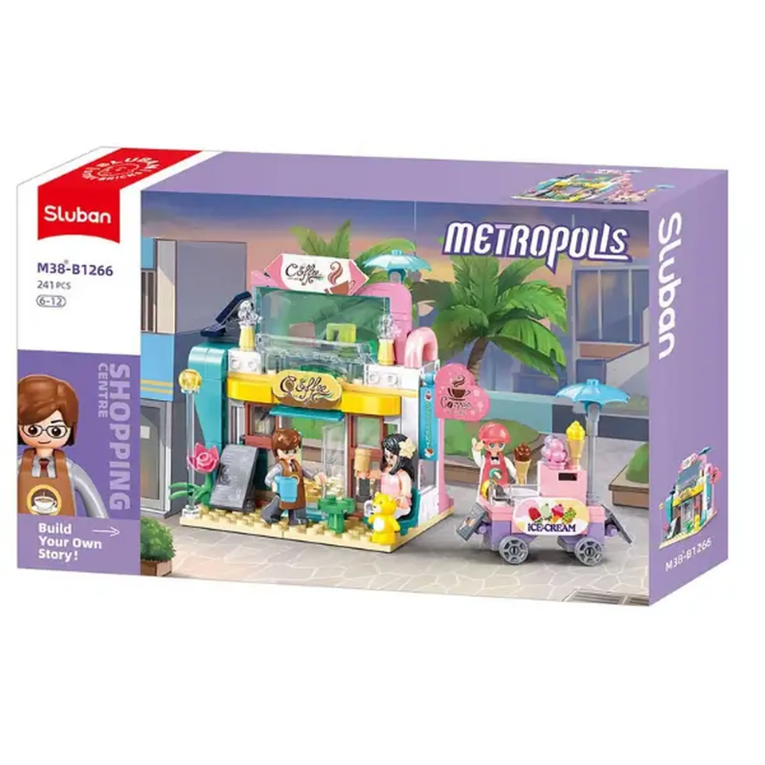 Set de construcție ”Slubucks”, 241 elem.