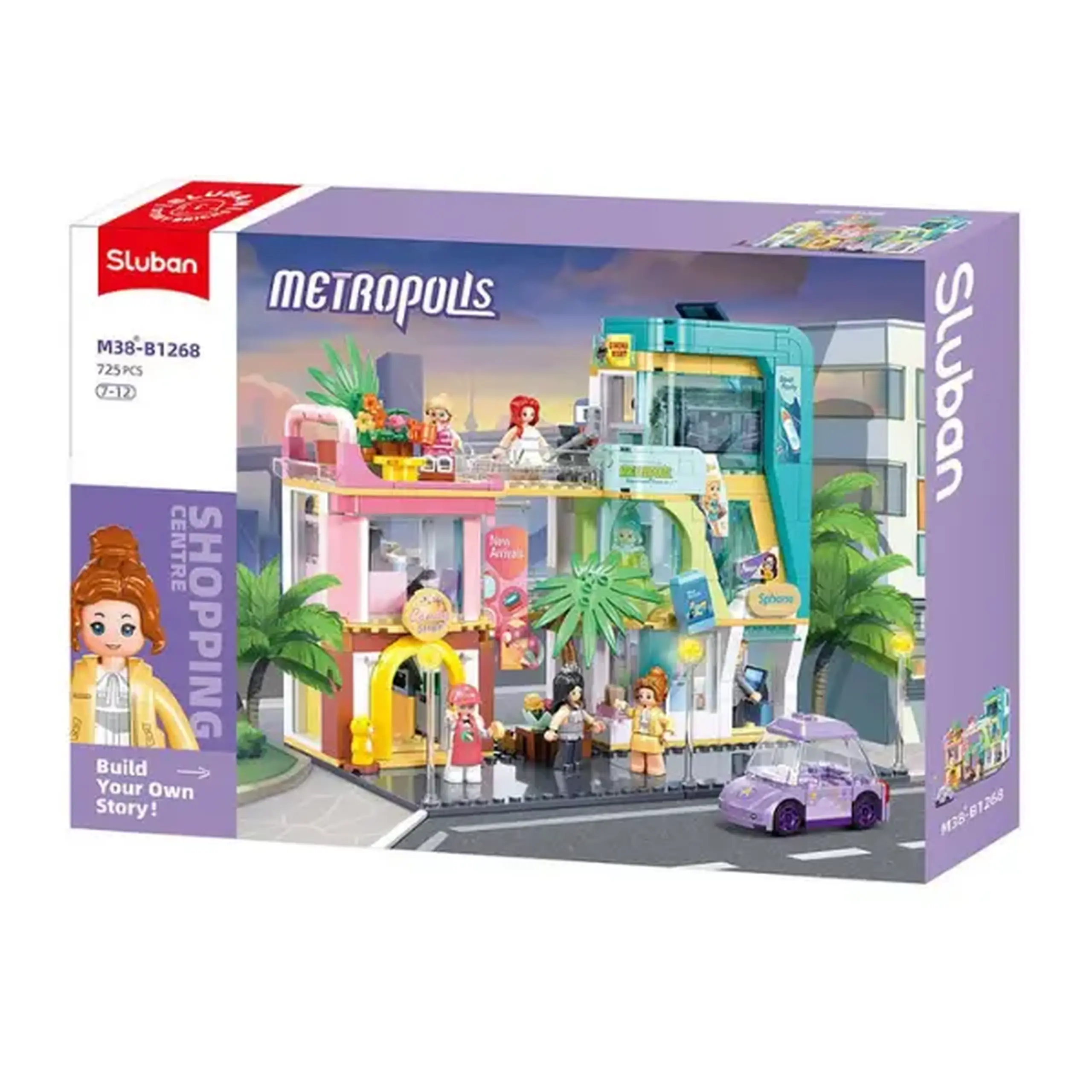 Set de construcție ”Magazinul D.C.”, 725 elem.