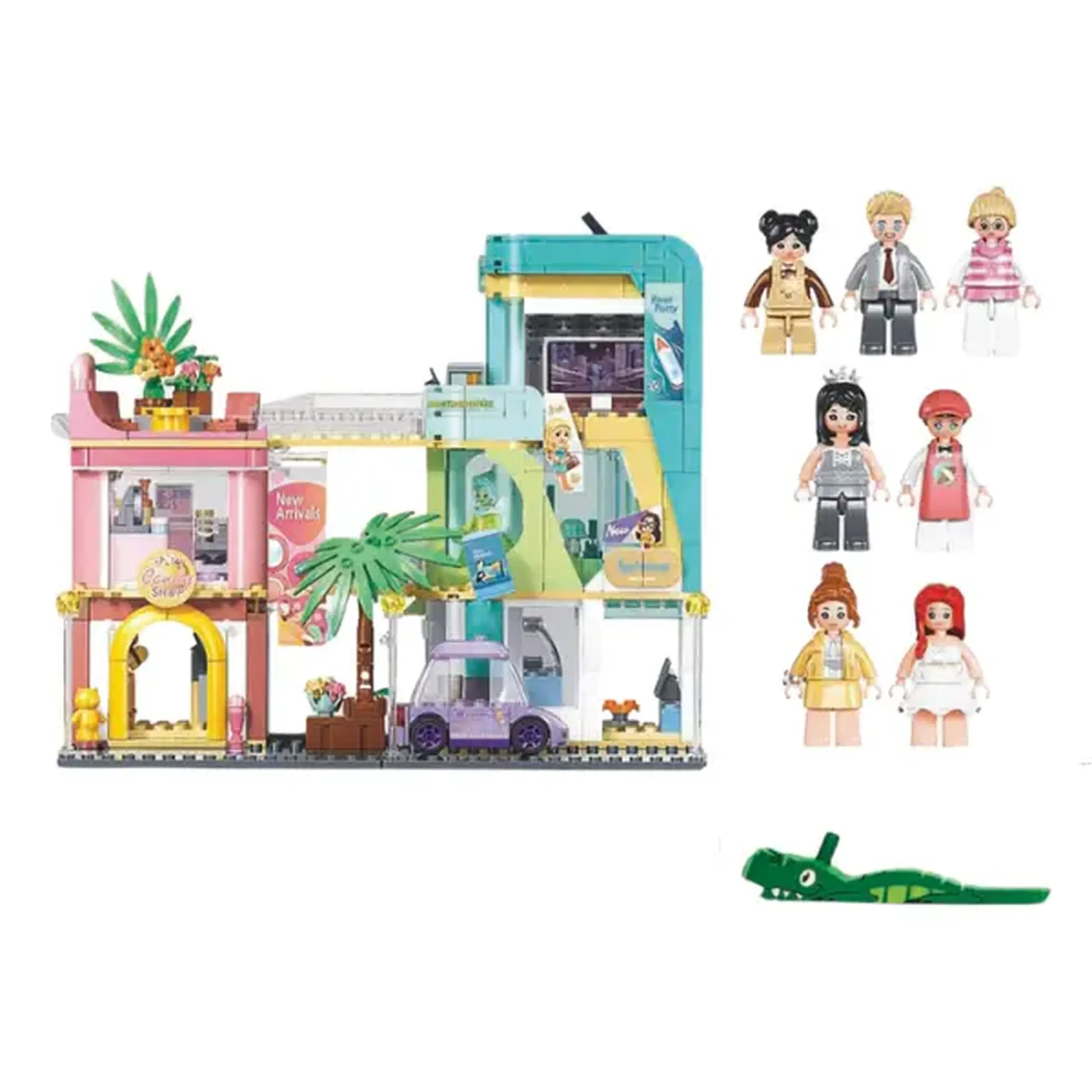 Set de construcție ”Magazinul D.C.”, 725 elem.