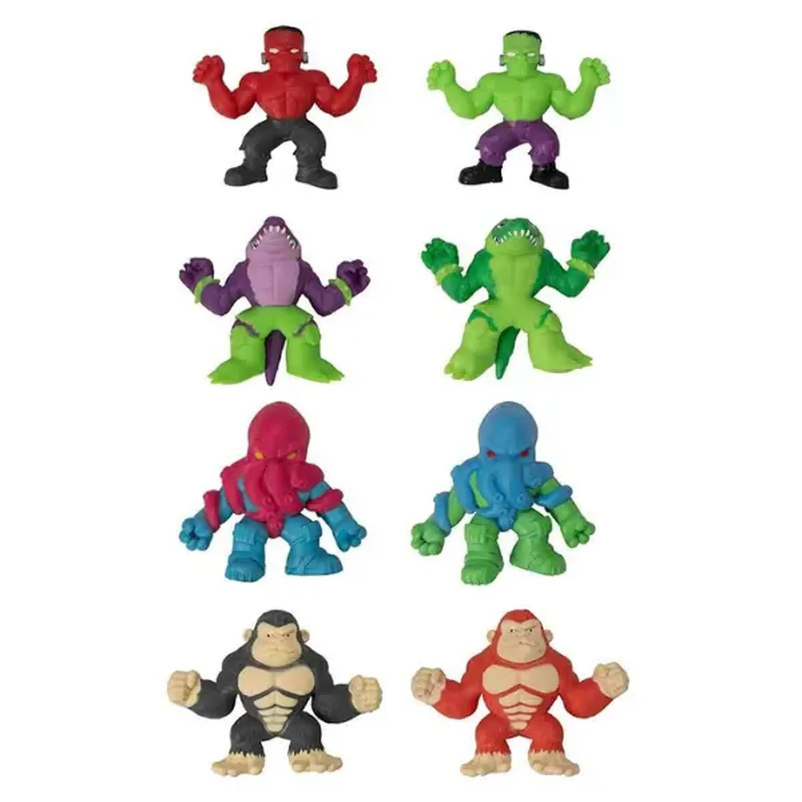 Set 4 Jucării Antistres «Stretcherz Stretch Squad»