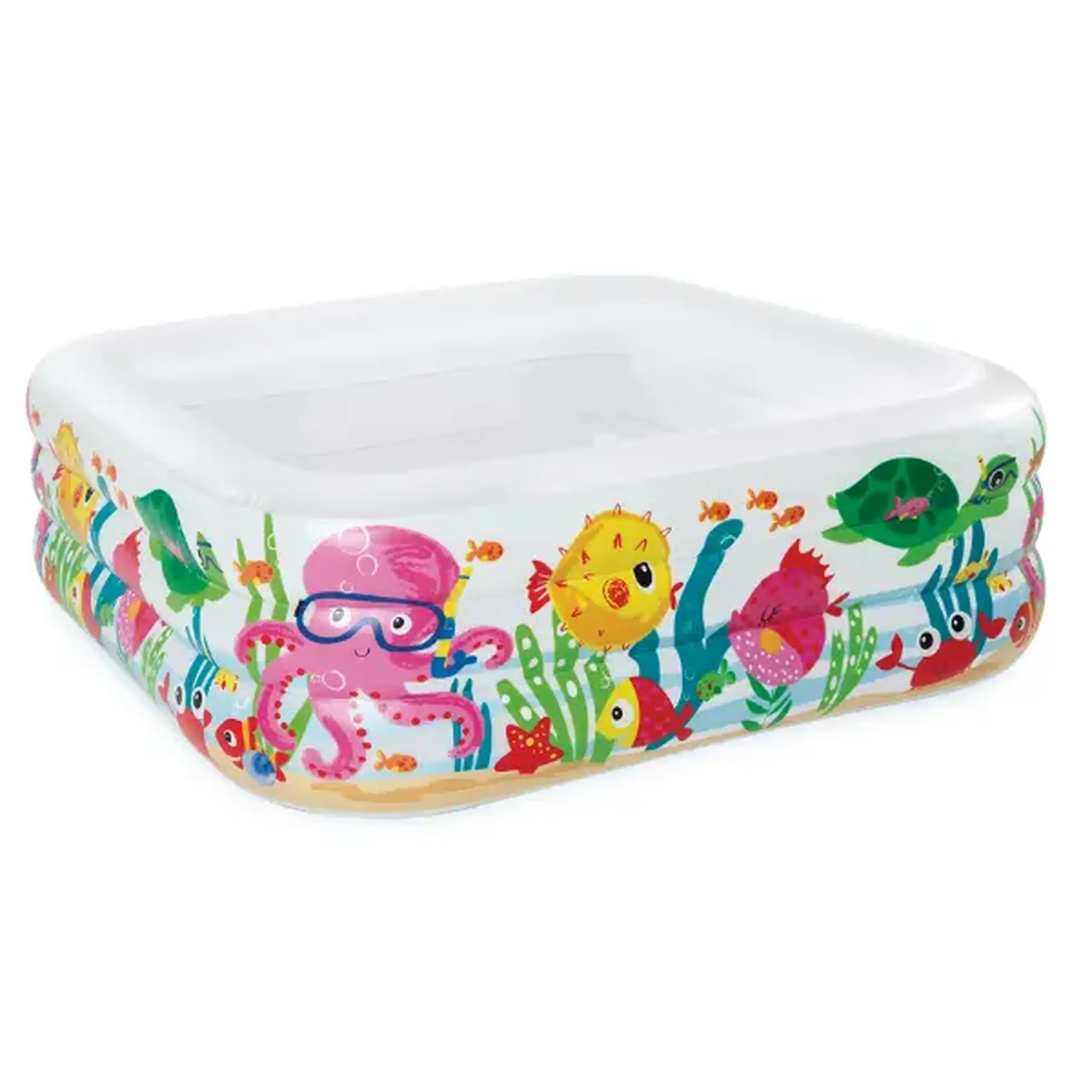 INTEX Piscina gonflabilă "Acvariul marin", 159 x 159 x 50 cm, 340l, 3+