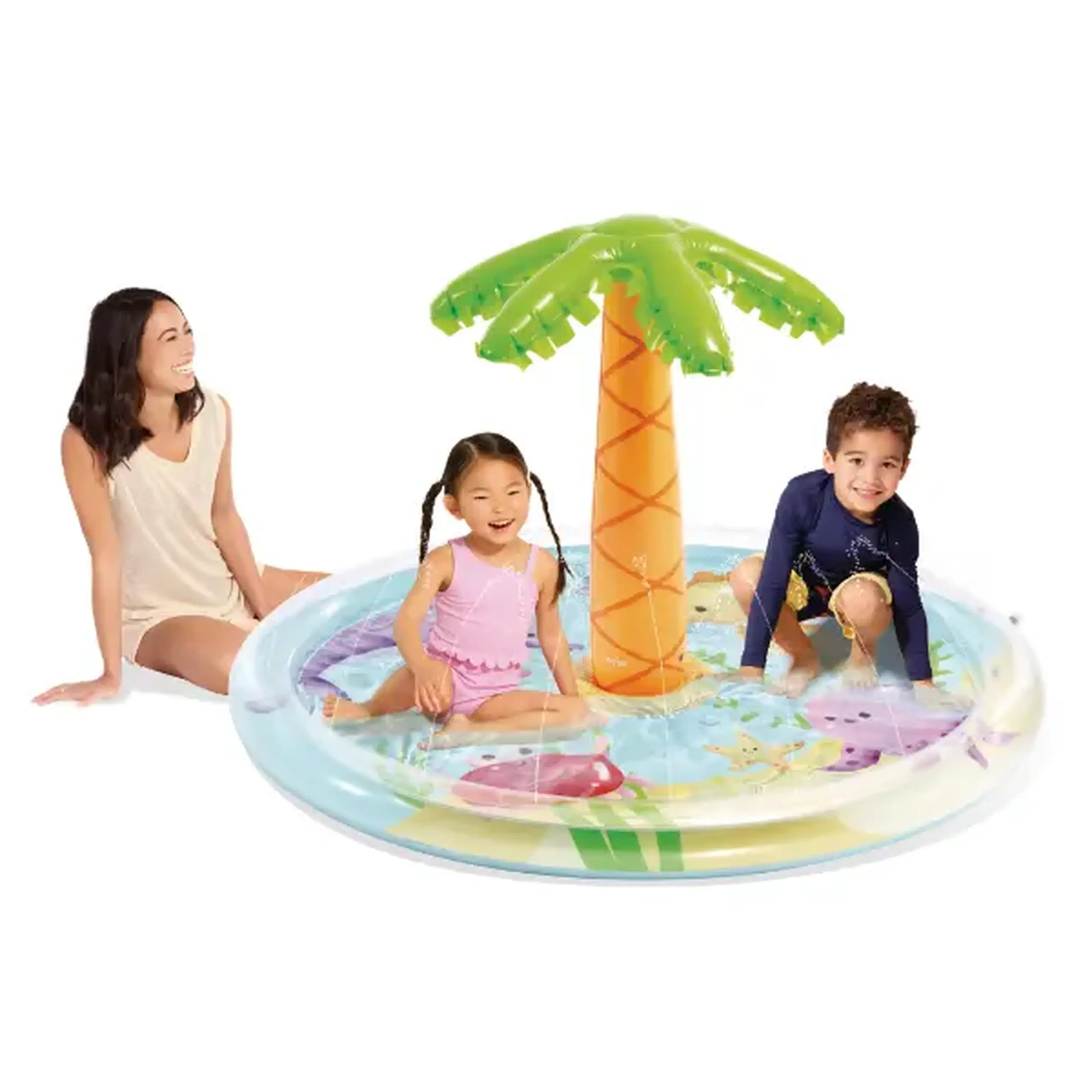 INTEX Piscină-spray "Palm Tree", 173 x 104 cm, 166l, 2+