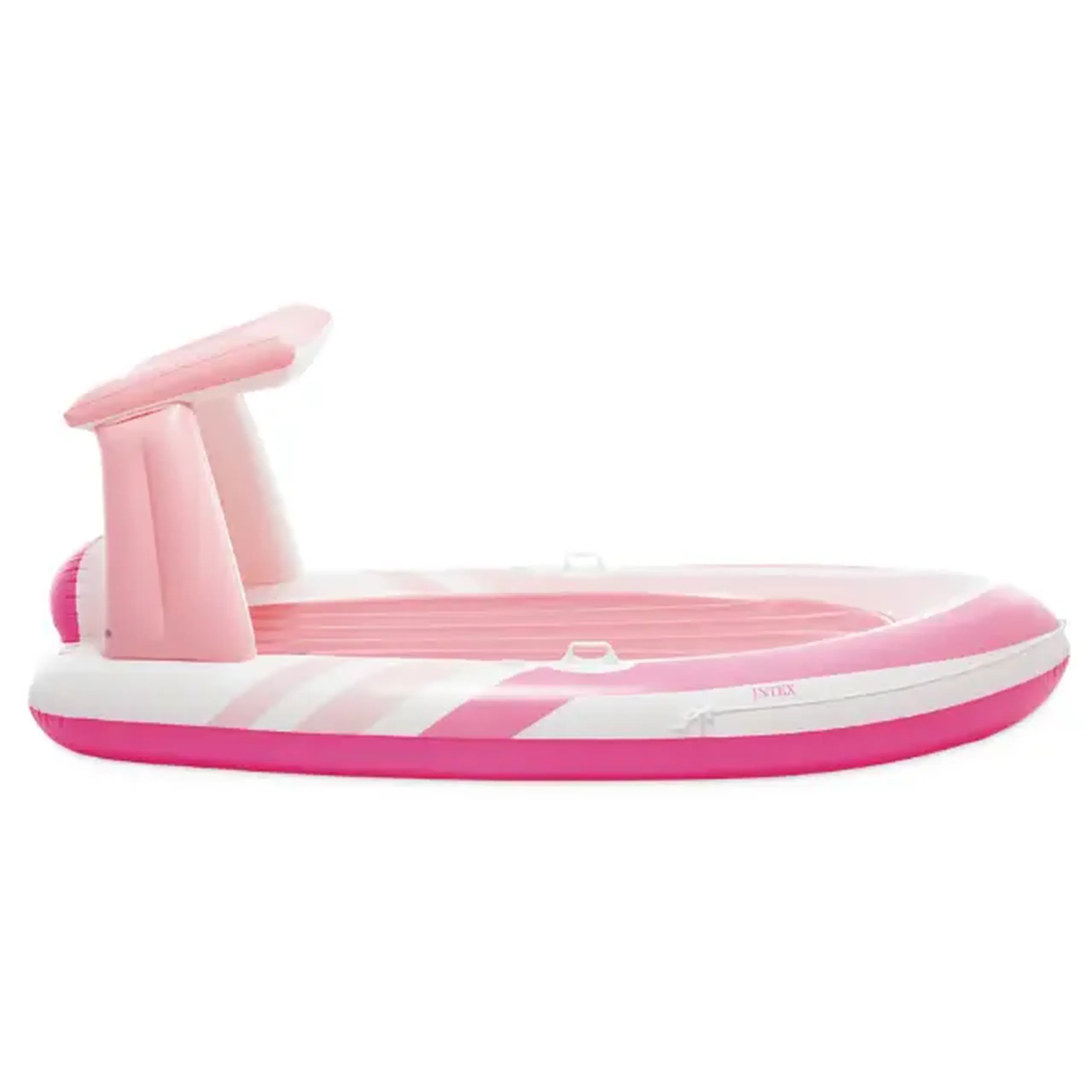 INTEX Plută gonflabilă "Pink Paradise Boat Float", 257 x 135 cm, până la 100 kg, 8+
